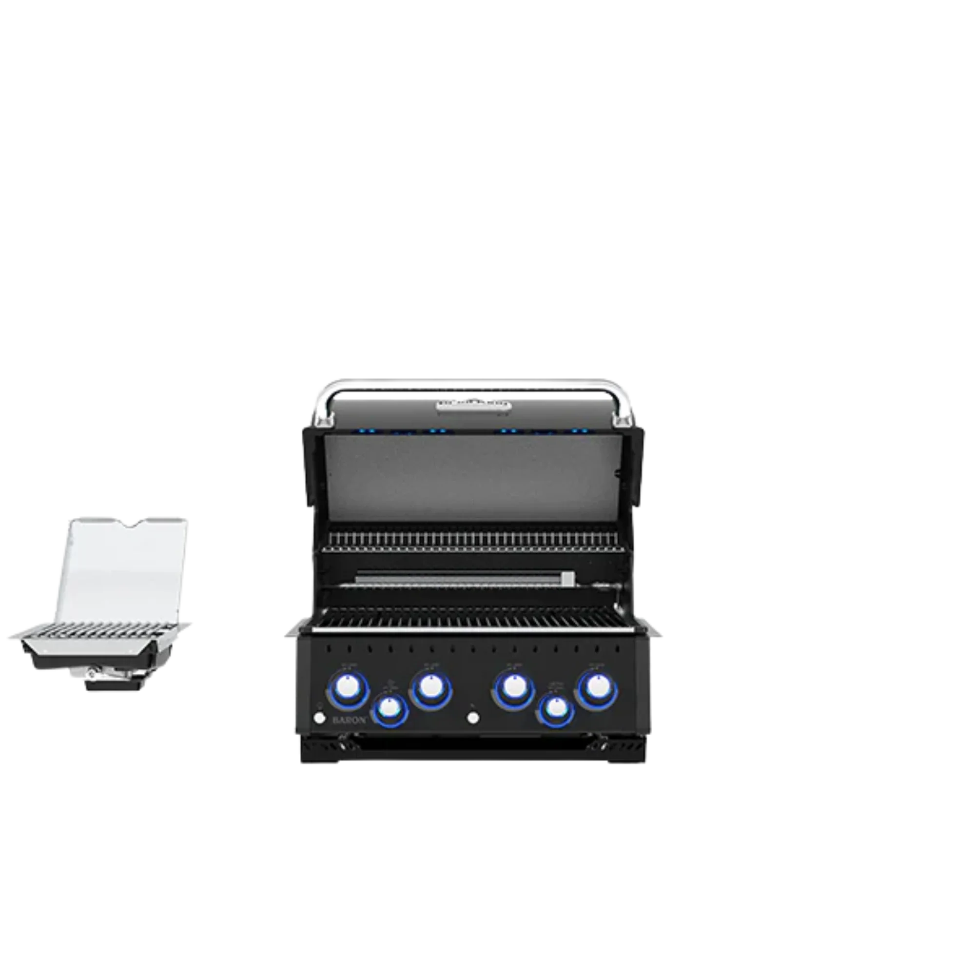 Broil King 28-Inch Baron 490 IR Built-In Gas Grill w/ Rotisserie kit - Image 2