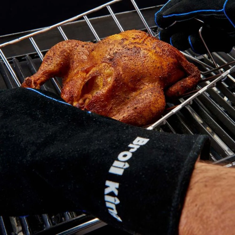 Broil King 60528 Leather Grill Gloves - Image 3
