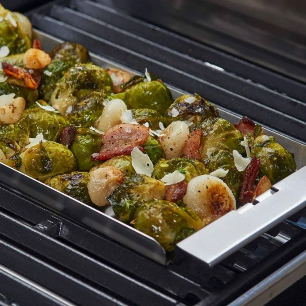 Broil King 69722 Stainless Steel Narrow Grill Topper - Image 4