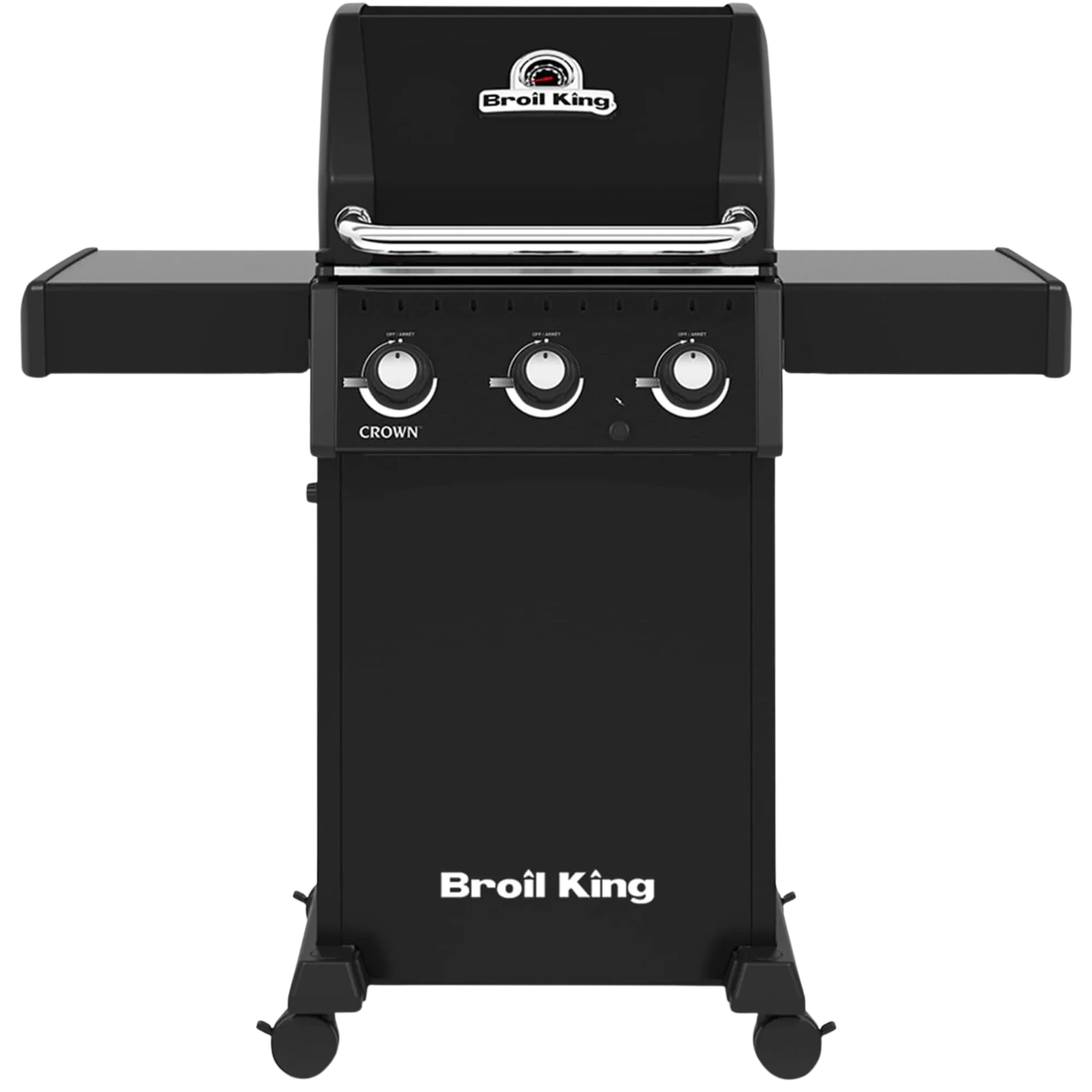Broil King Crown 310 Shadow Gas Grill 3-Burner Black