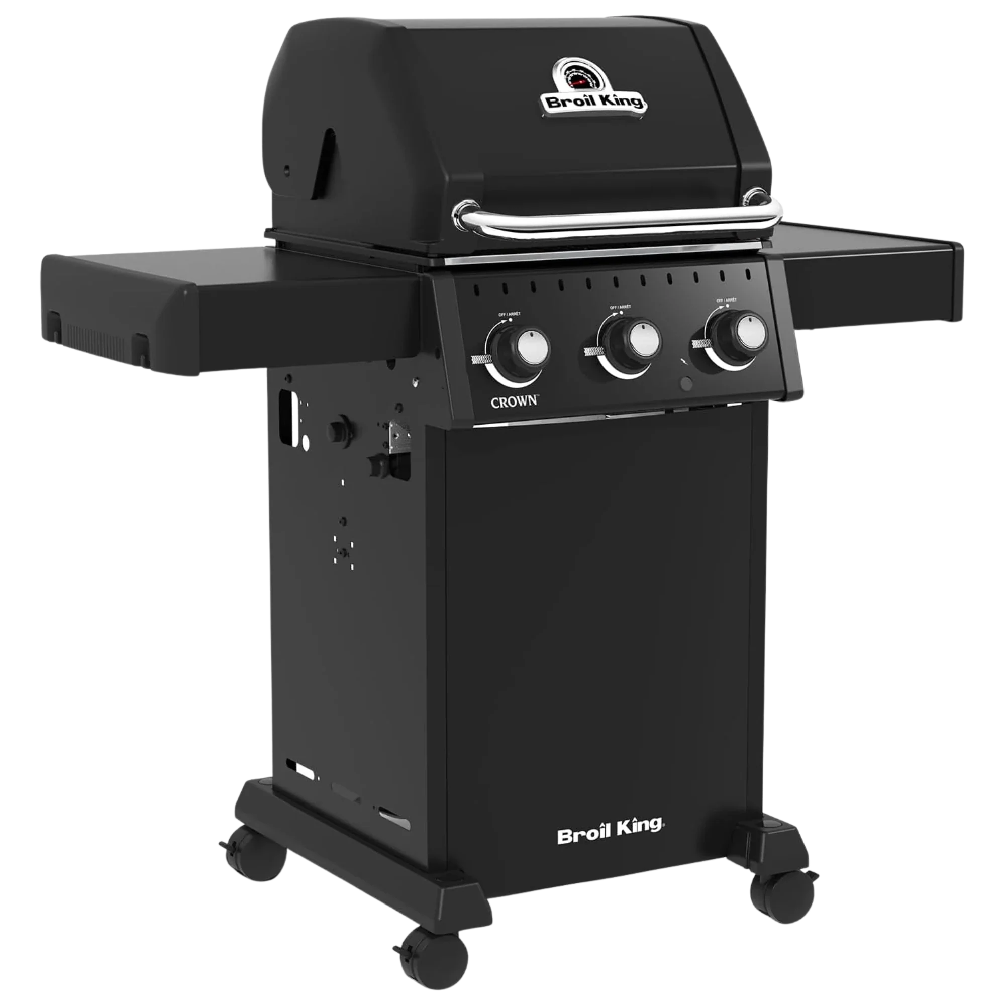 Broil King Crown 310 Shadow Gas Grill 3-Burner Black - Image 4