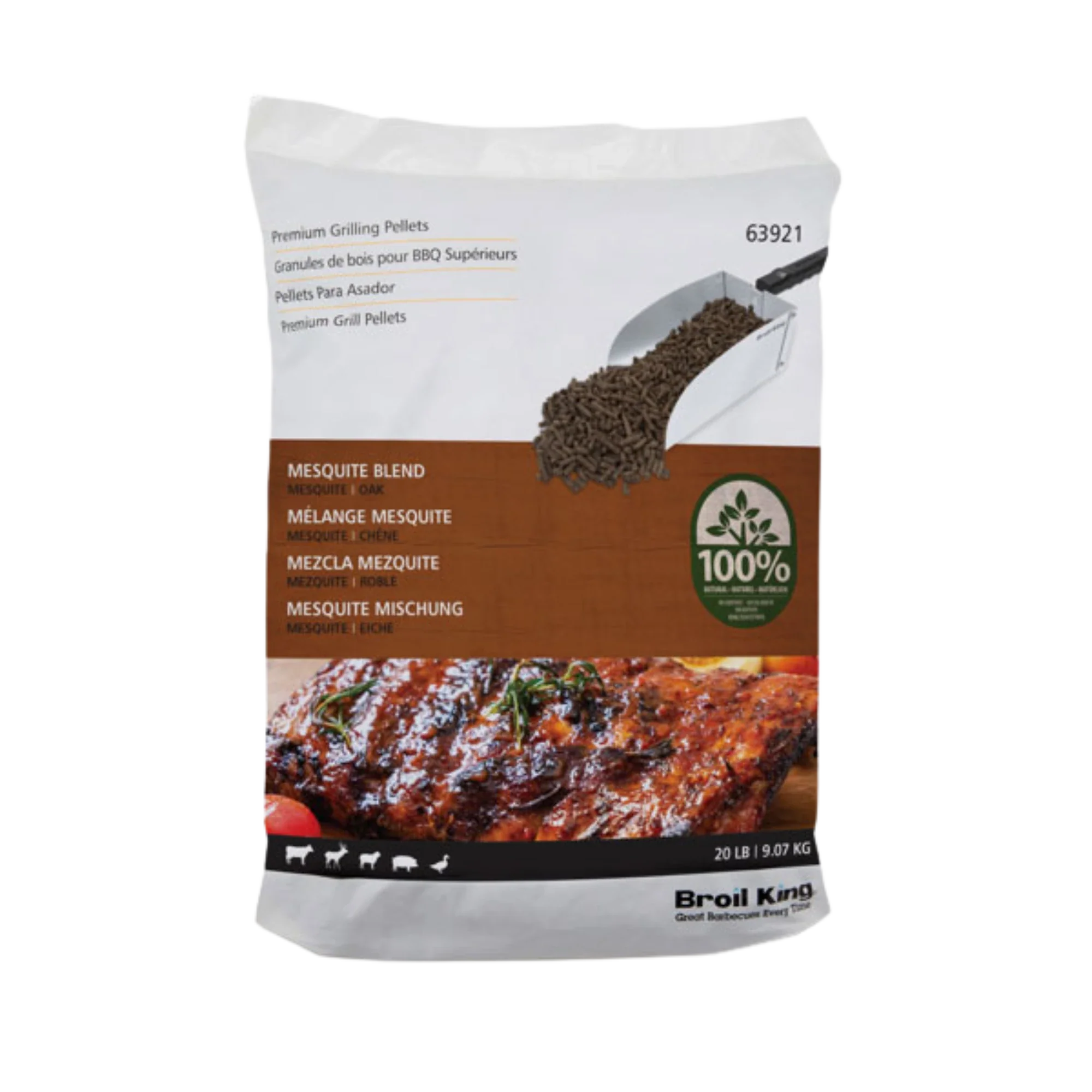 Broil King Mesquite Blend Wood Pellets 20 lb