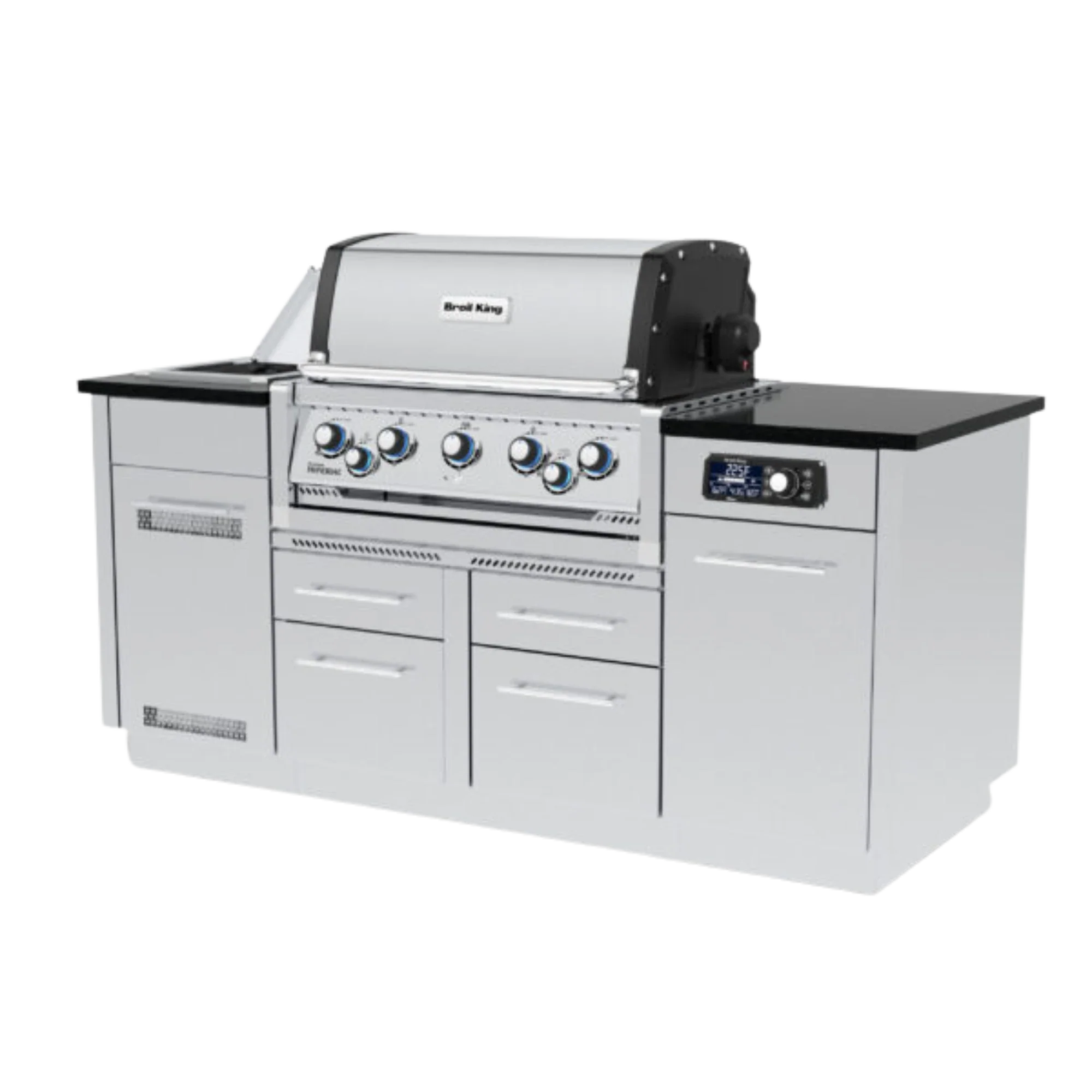 Broil King Outdoor Kitchen Island w/ Imperial QS 590i Gas Grill - Image 5