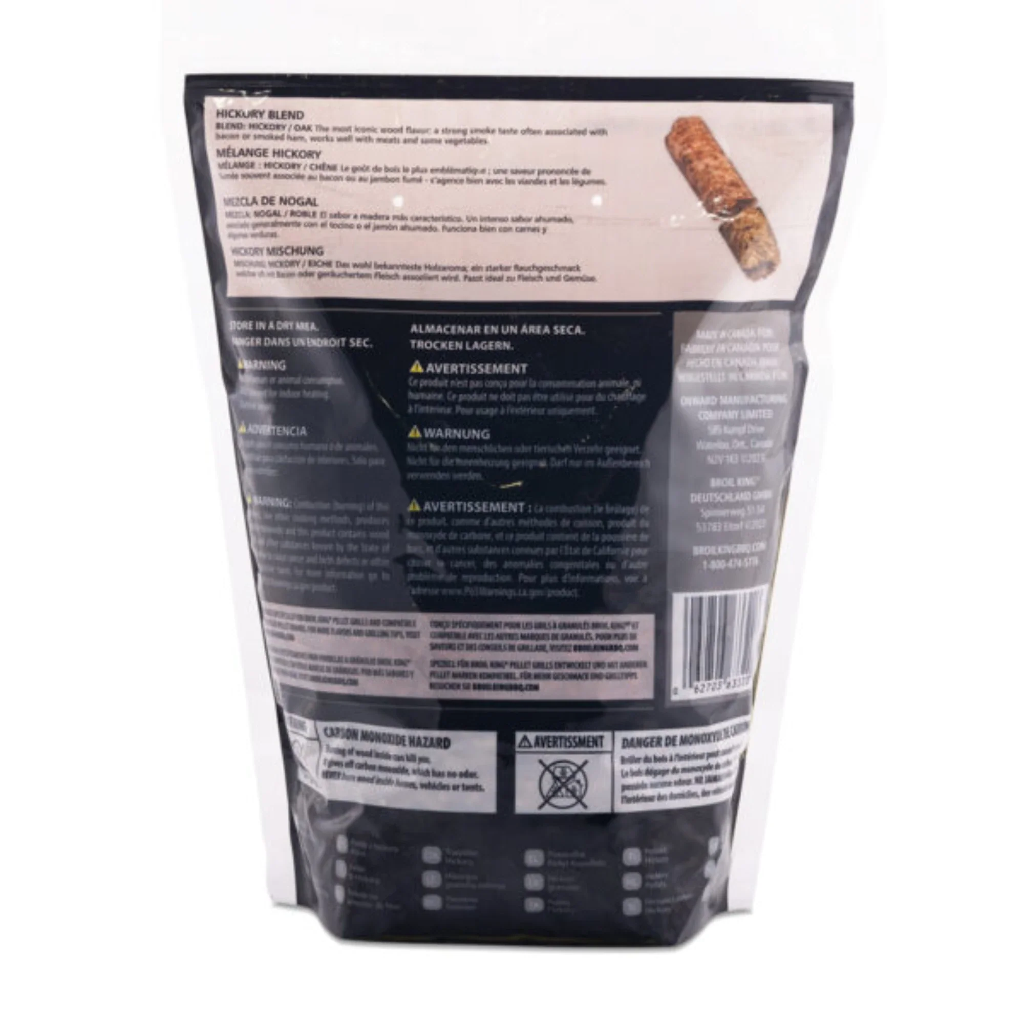 Broil King Premium Hickory Blend Pellets 3 lb Bag - Image 3