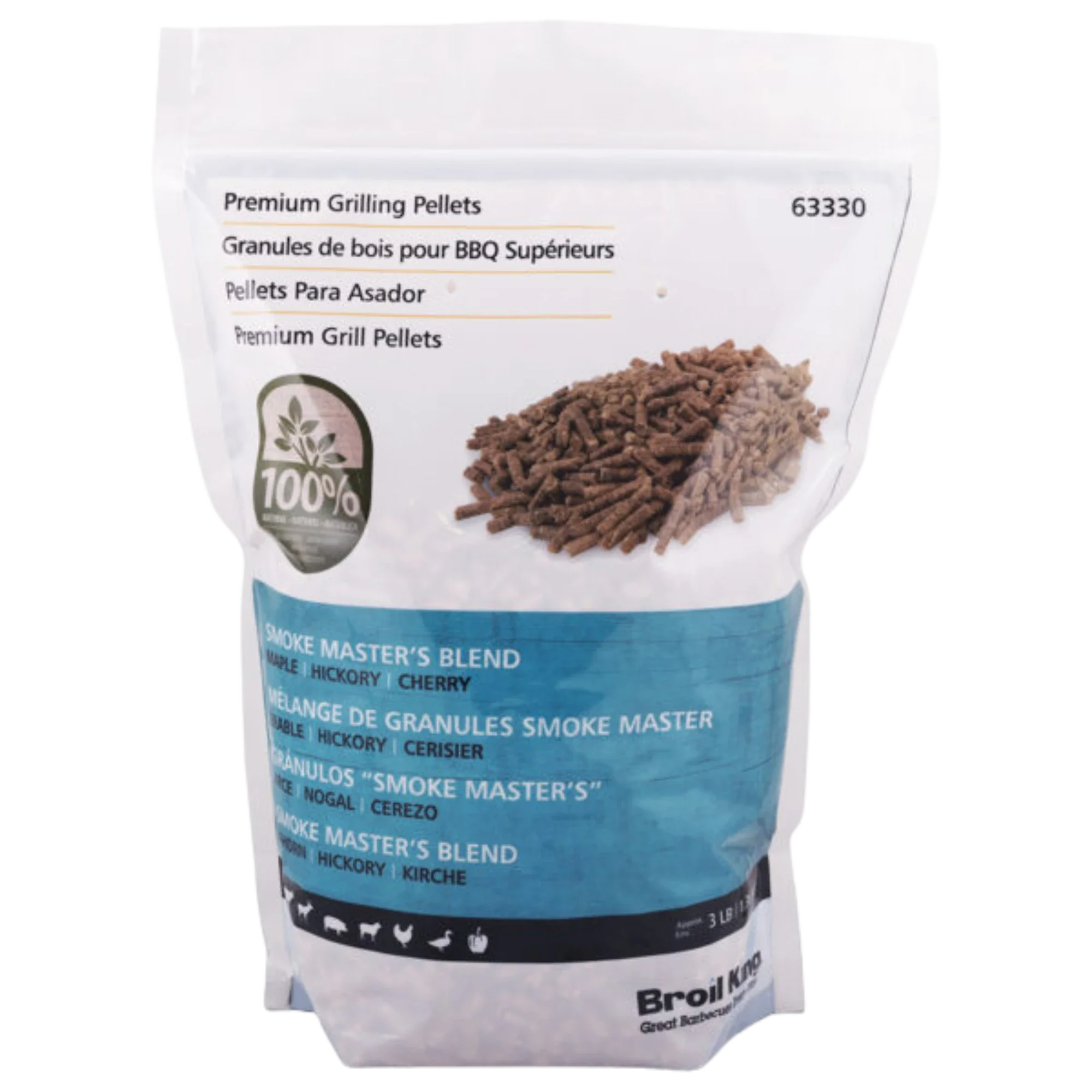 Broil King Premium Master Blend Grilling Pellets 3 lb Bag