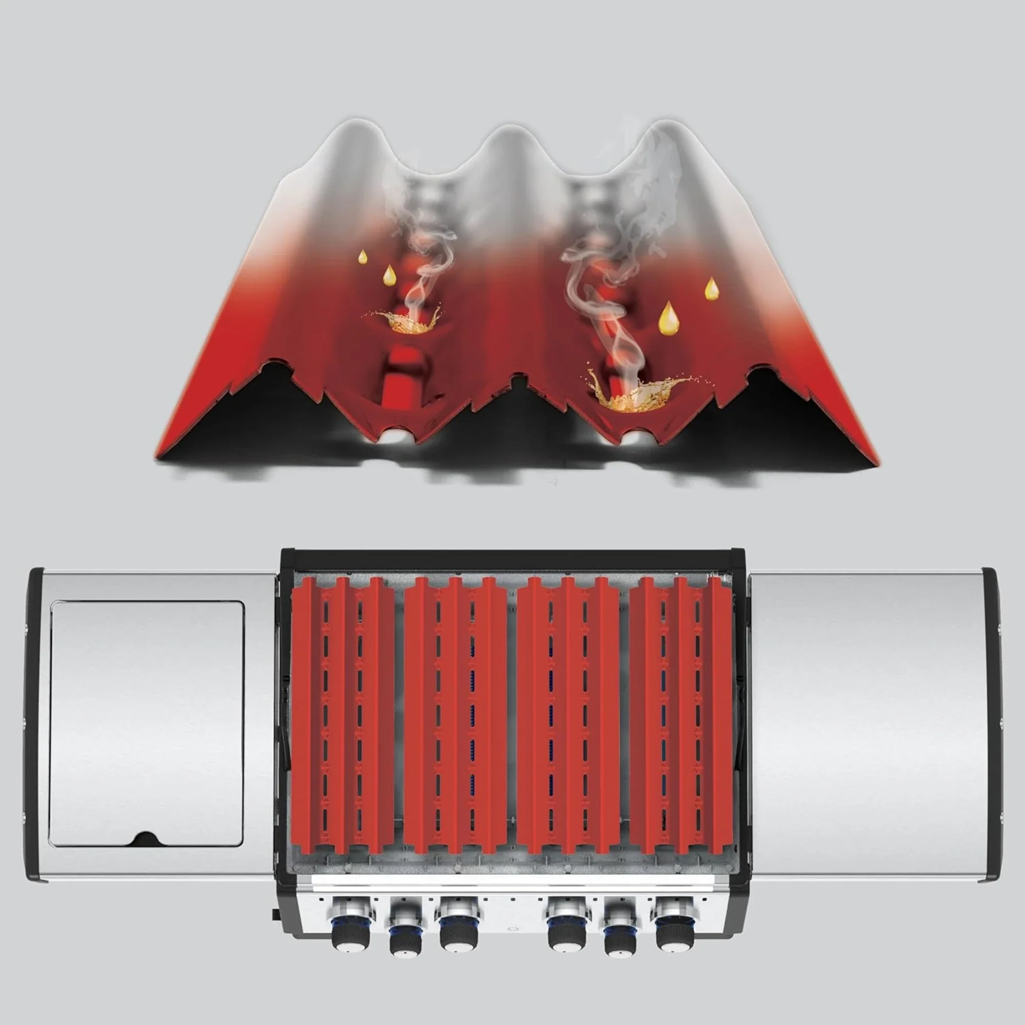 Broil King Stainless Steel Flav-R-Wave Heat Tent for Signet & Sovereign Grills - Image 5