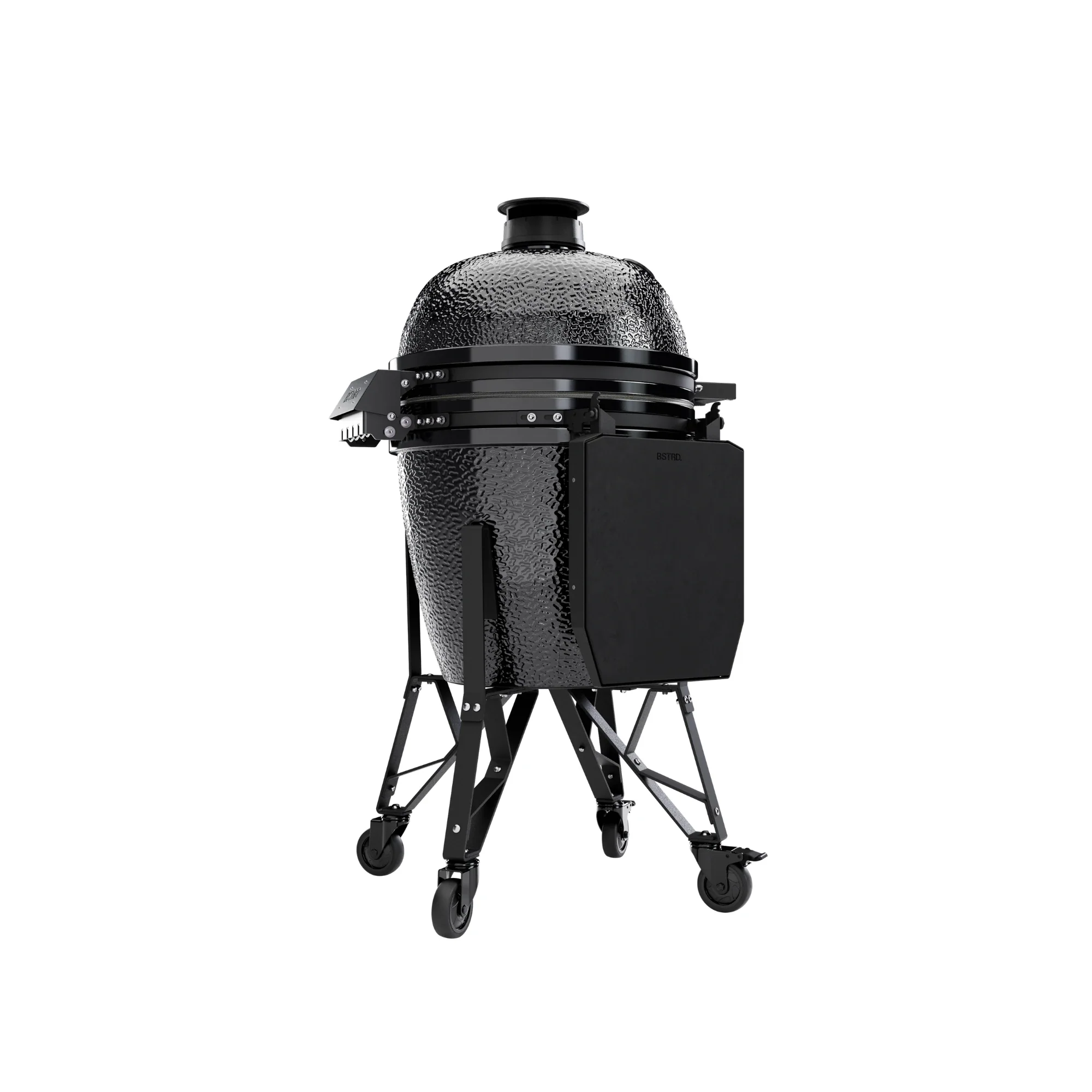 BSTRD Core Large Complete Gloss Graphite Freestanding Kamado Charcoal Grill - Image 5