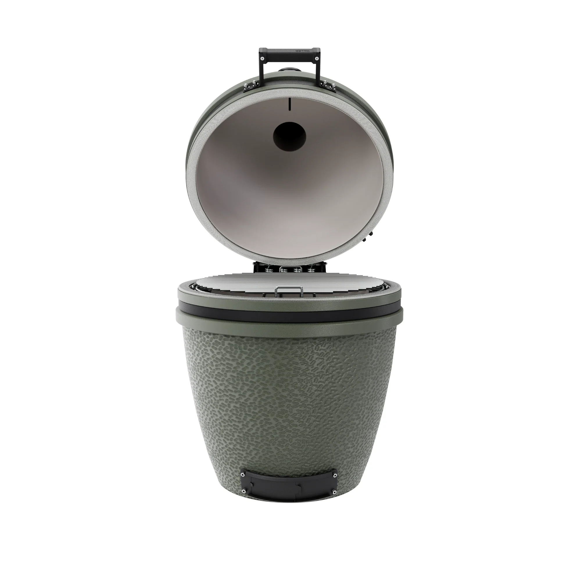 BSTRD Core Large Solo Alpine Green Built-In Kamado Charcoal Grill - Image 2