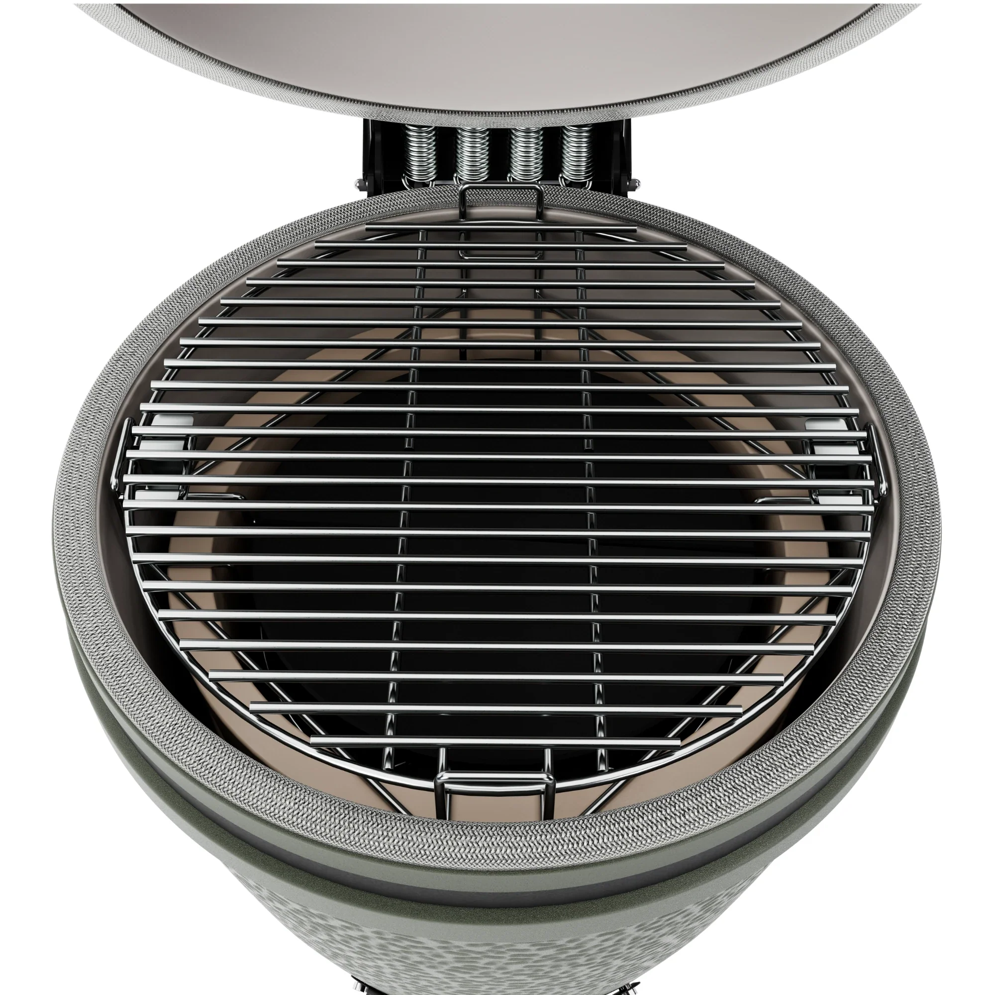 BSTRD Core Large Solo Alpine Green Built-In Kamado Charcoal Grill - Image 4