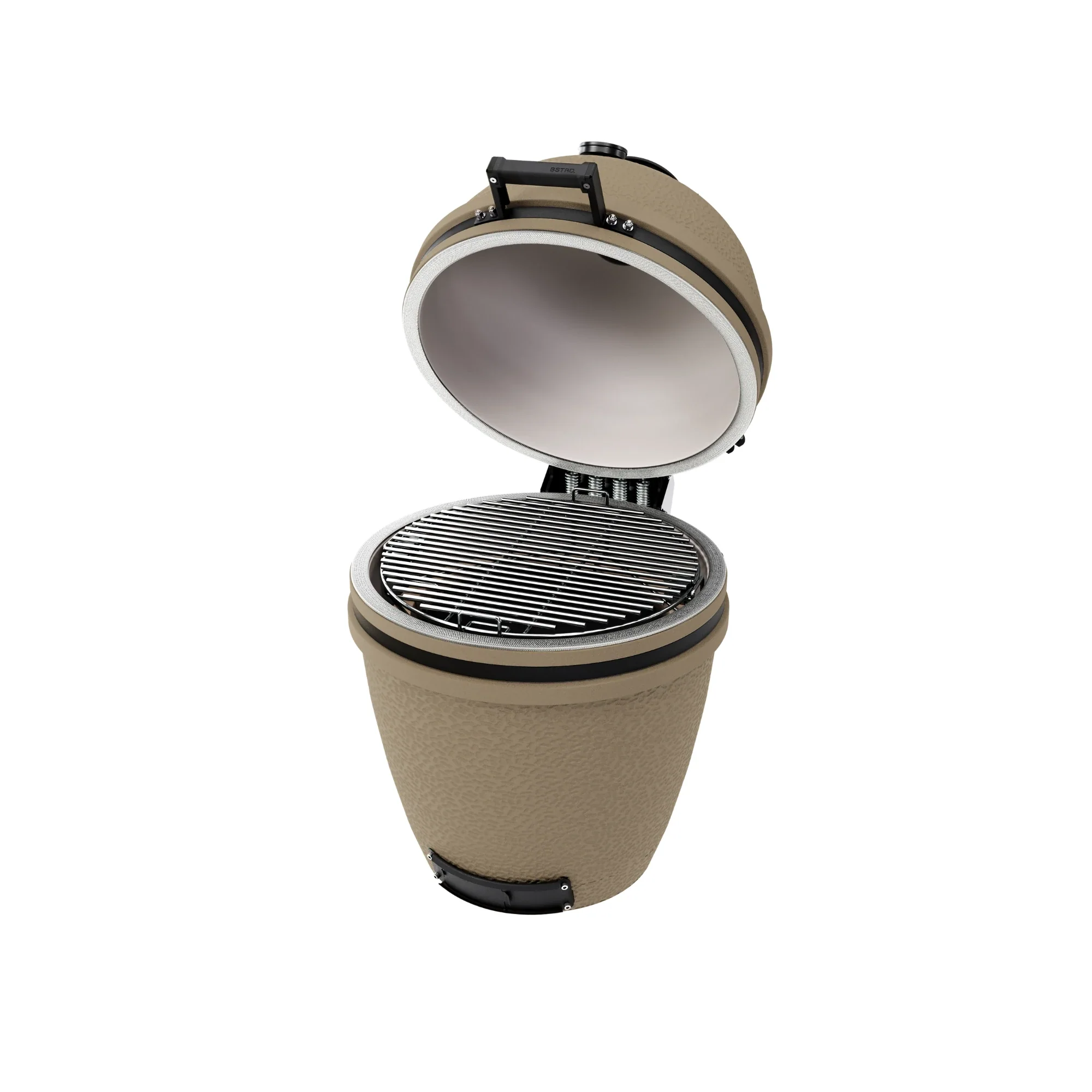 BSTRD Core Large Solo Desert Sand Built-In Kamado Charcoal Grills - Image 3