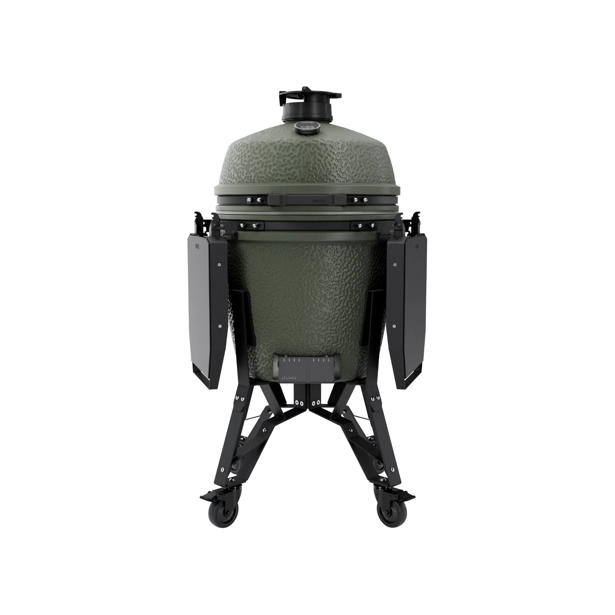 BSTRD Pro Large Complete Alpine Green Freestanding Kamado Charcoal Grill