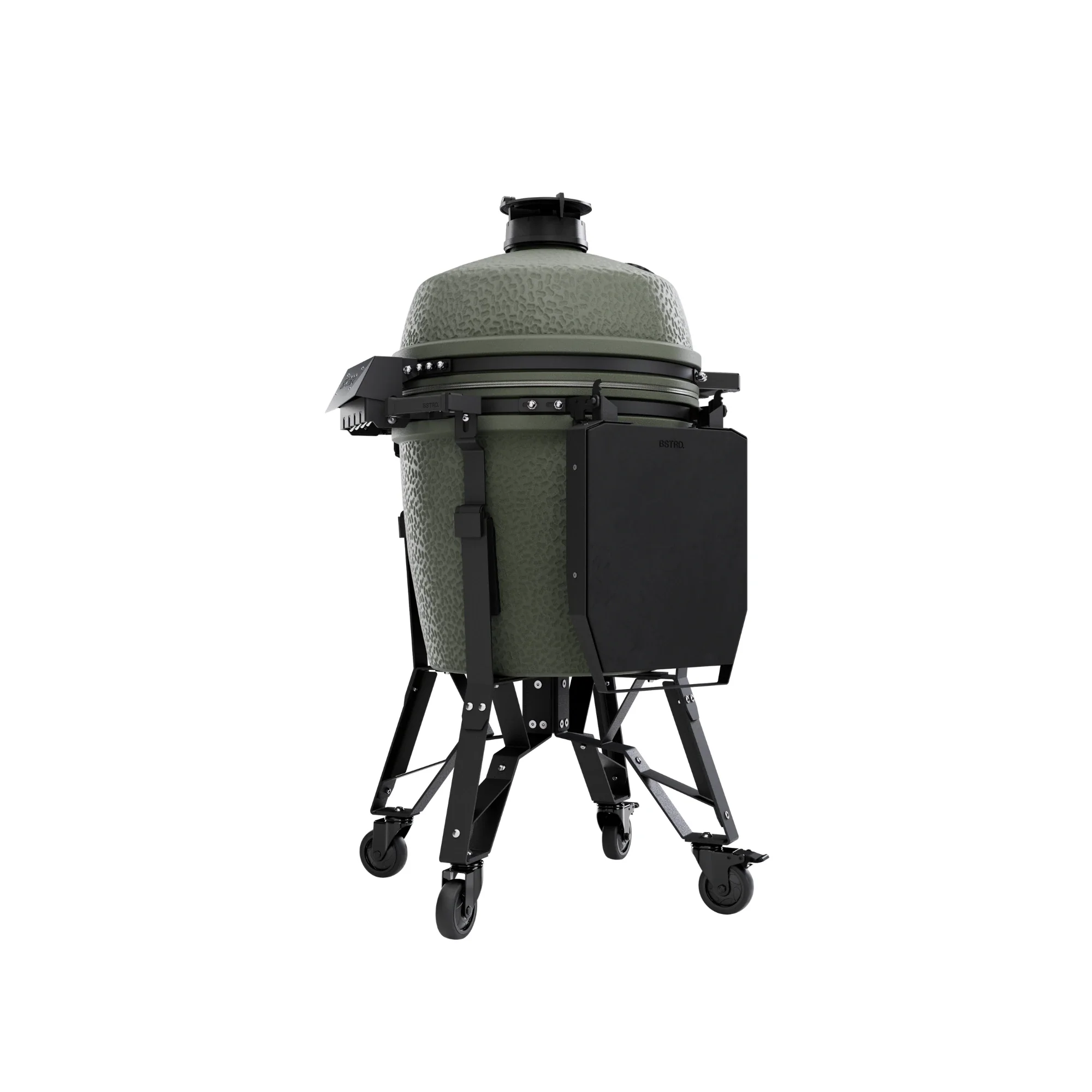 BSTRD Pro Large Complete Alpine Green Freestanding Kamado Charcoal Grill - Image 5