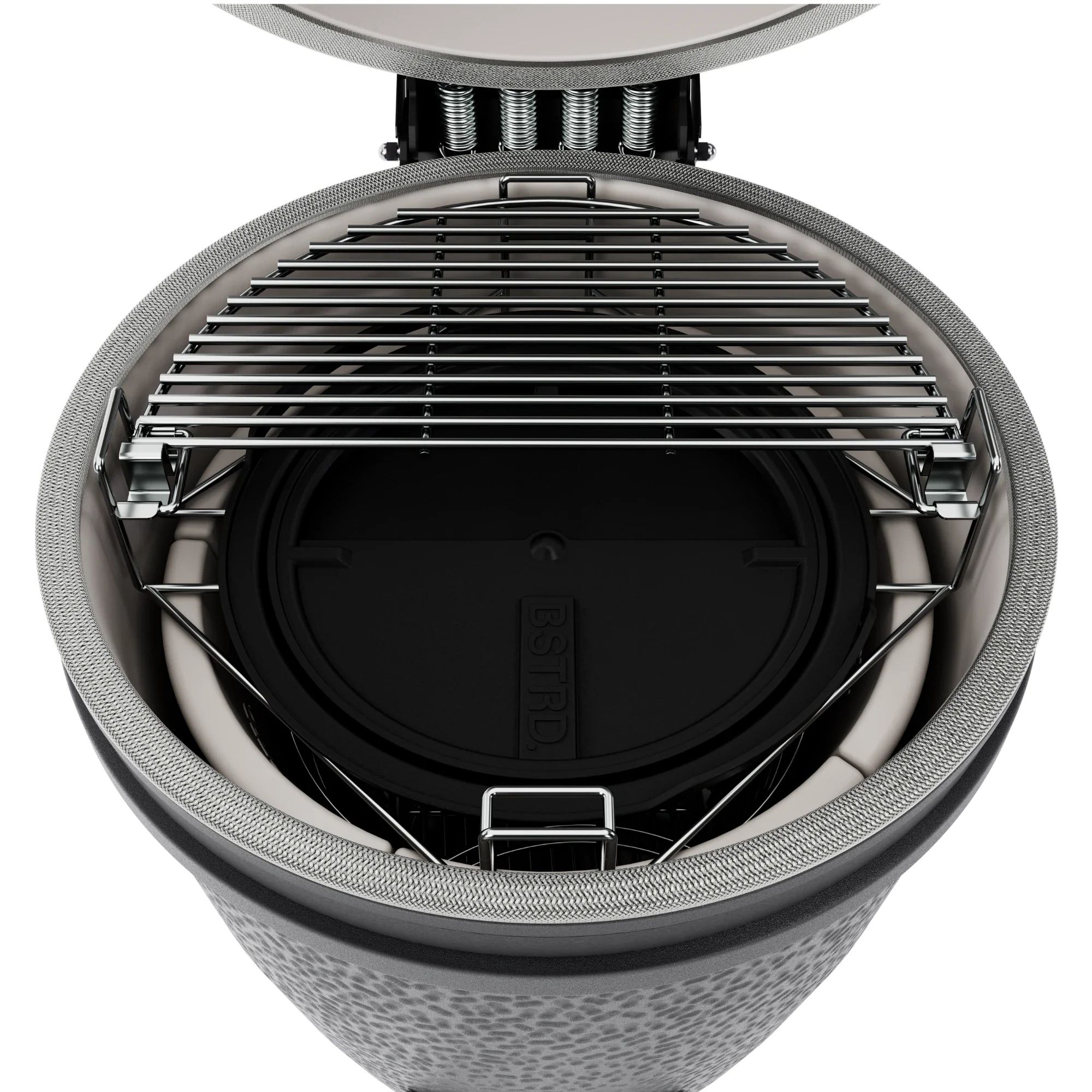 BSTRD Pro Large Solo Graphite Built-In Kamado Charcoal Grill - Image 2