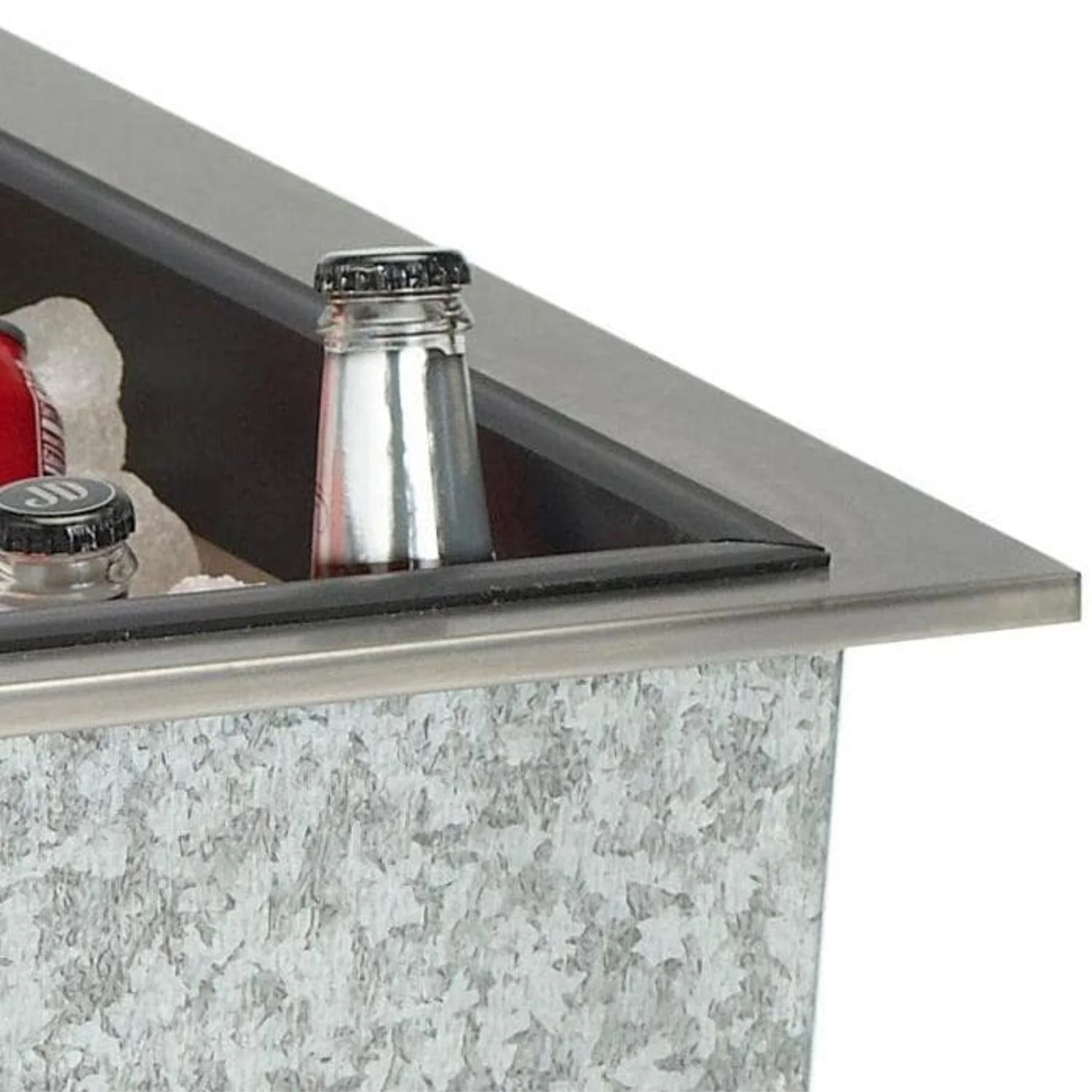 Bull 00002 16-Inch Stainless Steel Built-In Outdoor Ice Chest - Image 3