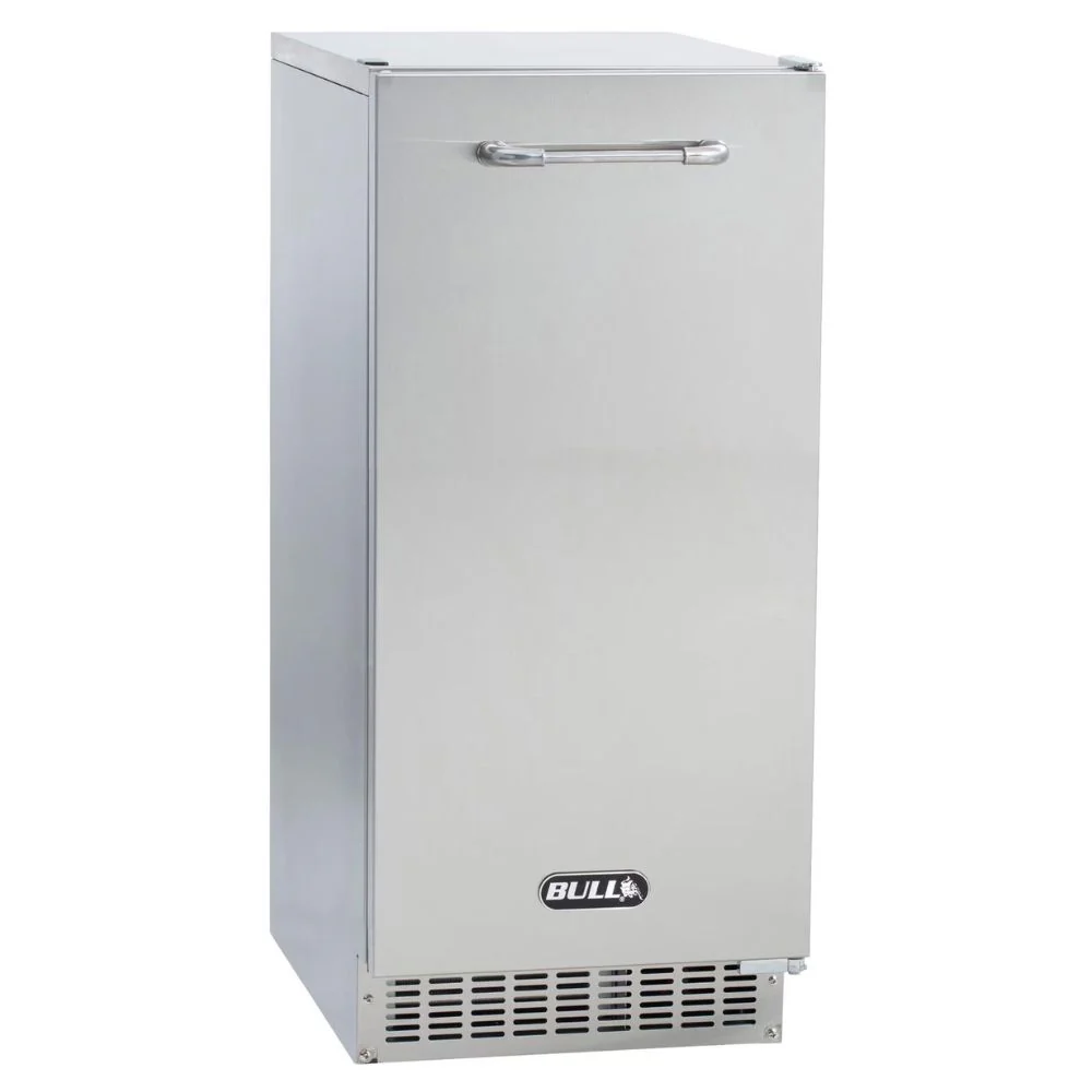 Bull 60 Lb. 15-Inch Outdoor Rated Commercial Ice Maker w/ Drain Pump