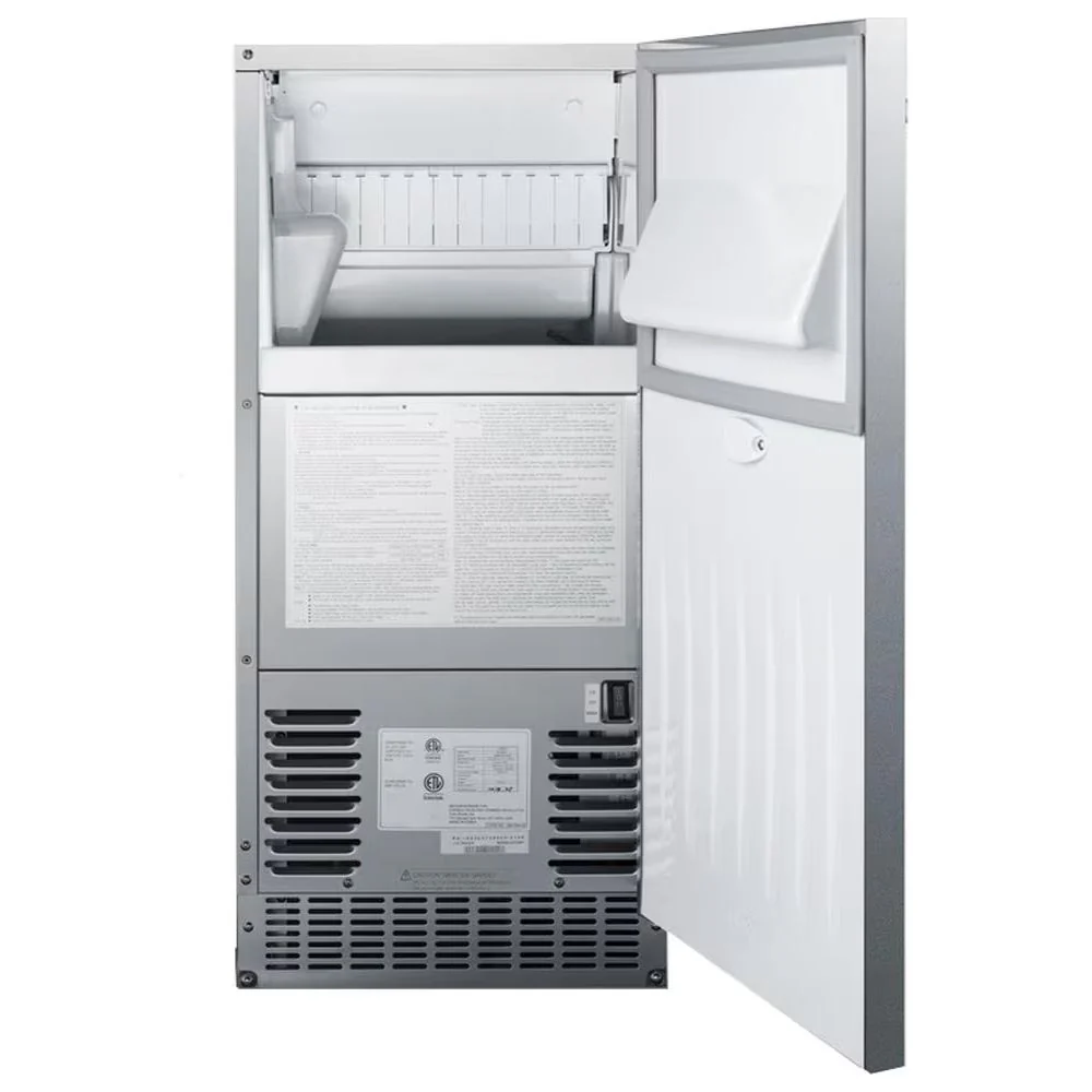 Bull 60 Lb. 15-Inch Outdoor Rated Commercial Ice Maker w/ Drain Pump - Image 5