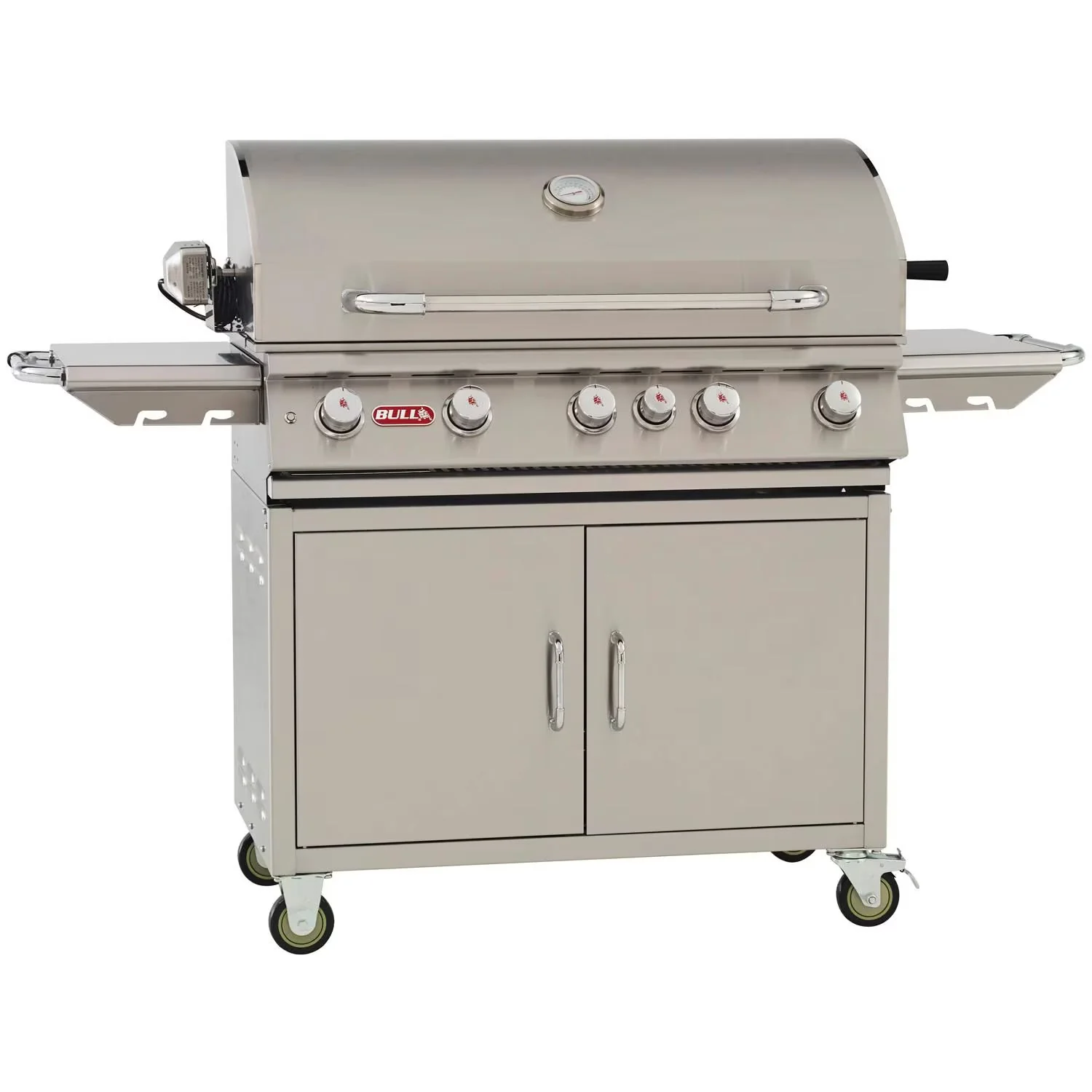 Bull Brahma 38-Inch 5-Burner Freestanding Gas Grill W/ Rotisserie
