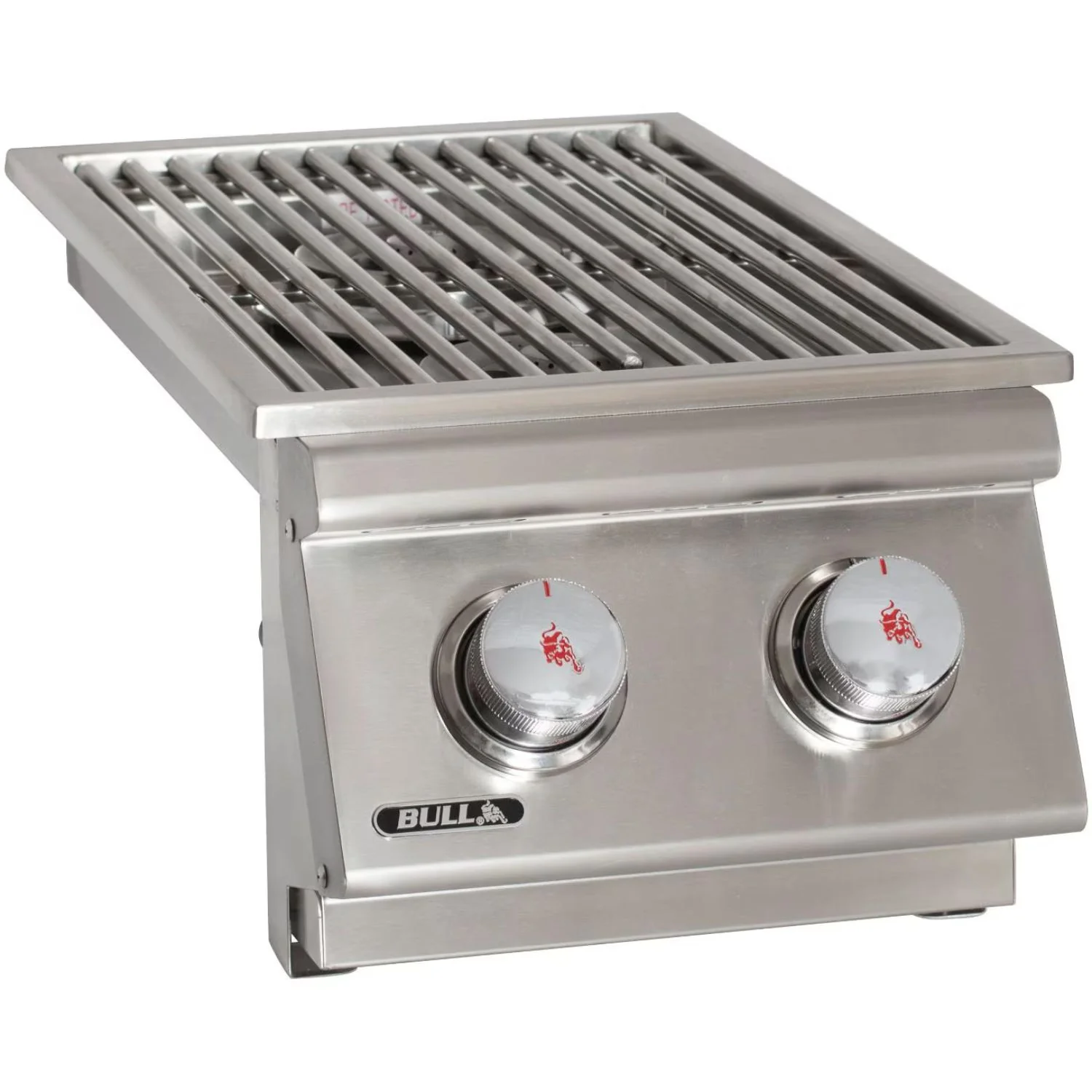 Bull Built-In Gas Double Side Burner w/ Stainless Steel Lid
