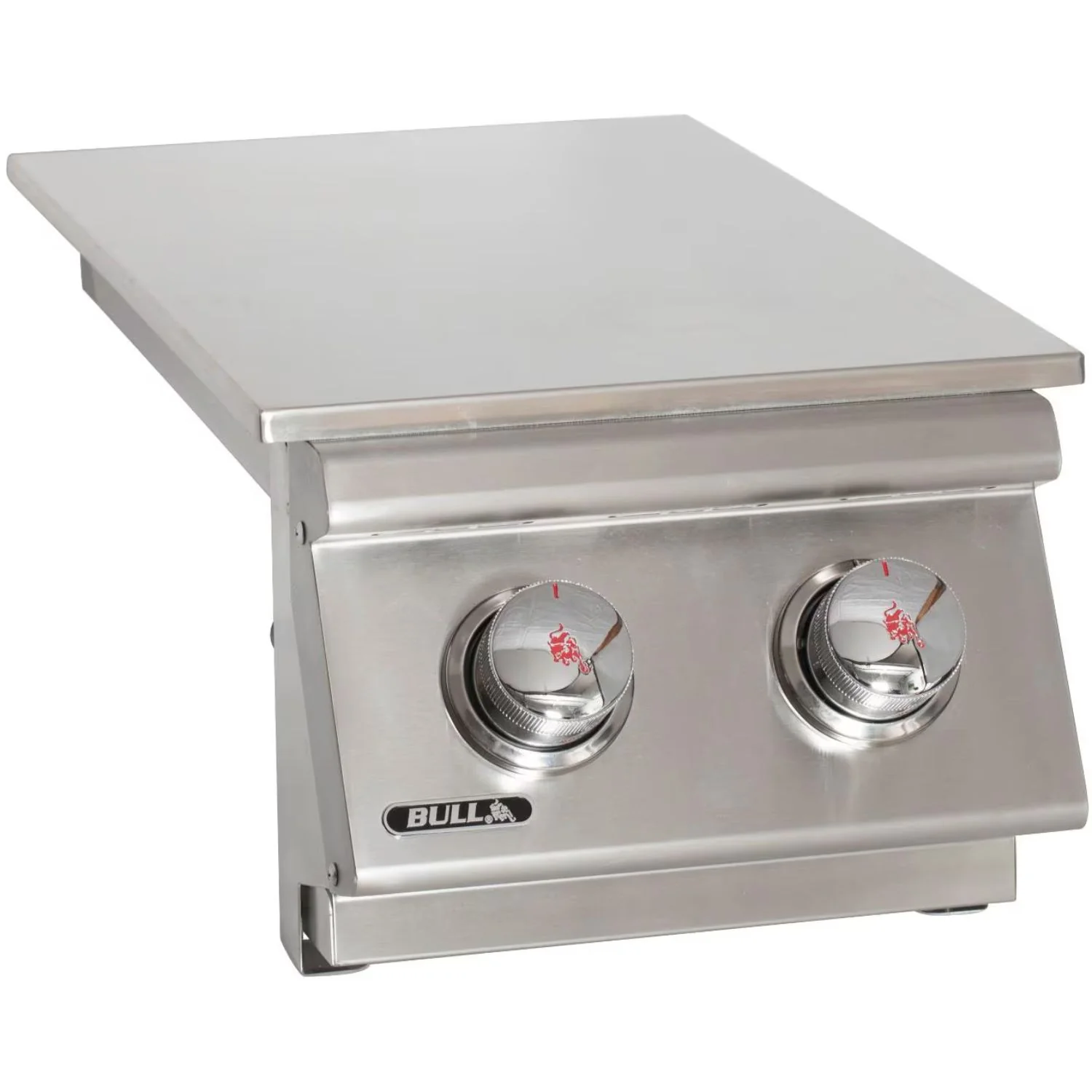 Bull Built-In Gas Double Side Burner w/ Stainless Steel Lid - Image 2