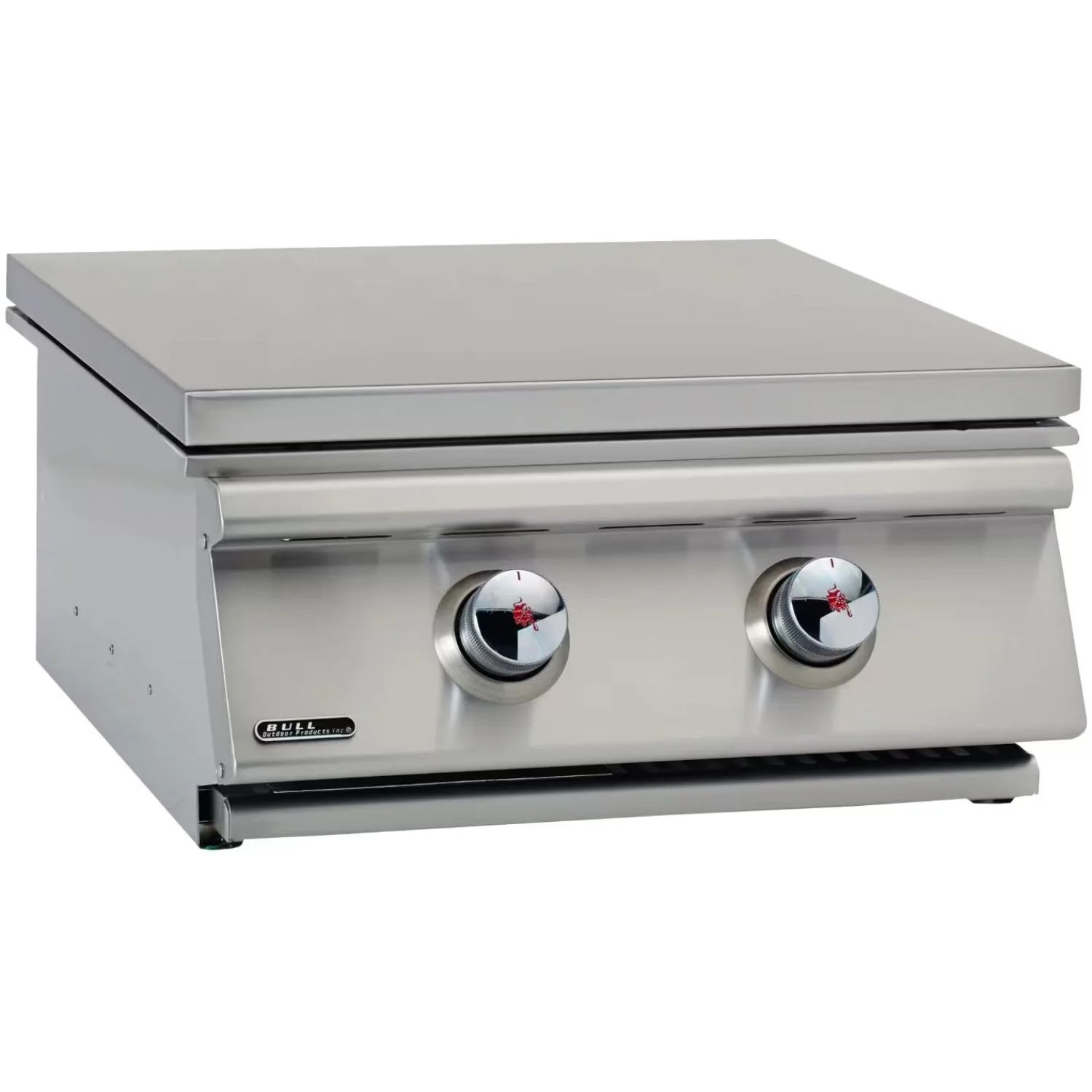 Bull Built-In Gas Stainless Steel Power Burner w/ Stainless Steel Lid - Image 2