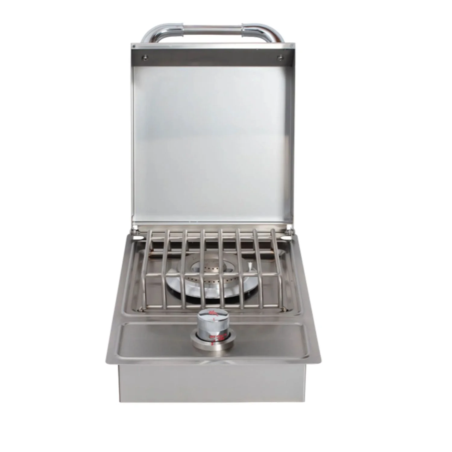 Bull Drop-In Gas Single Side Burner w/ Stainless Steel Lid - Image 2
