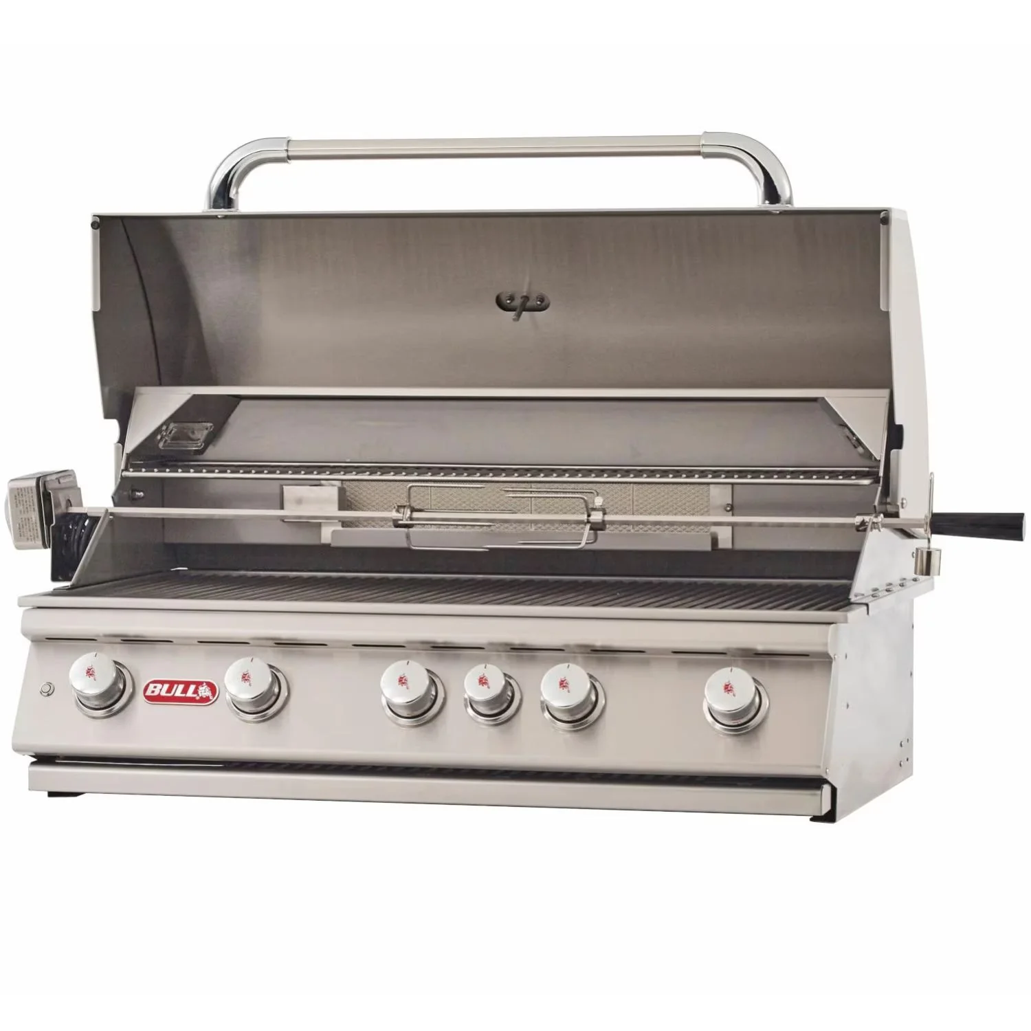 Bull Grills Brahma 38-Inch 5-Burner Built-In Gas Grill w/ Rotisserie - Image 3