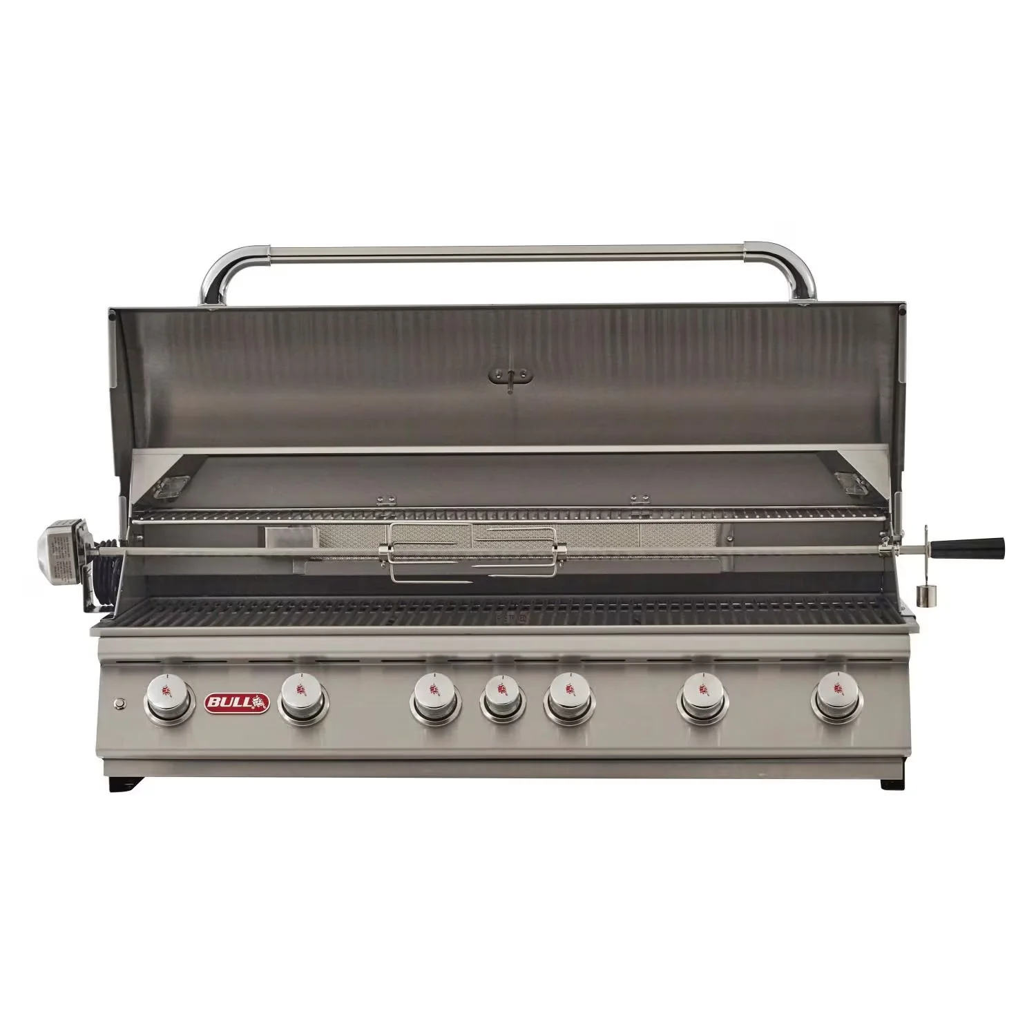 Bull Grills Diablo 46-Inch 6-Burner Built-In Gas Grill w/ Rotisserie - Image 2