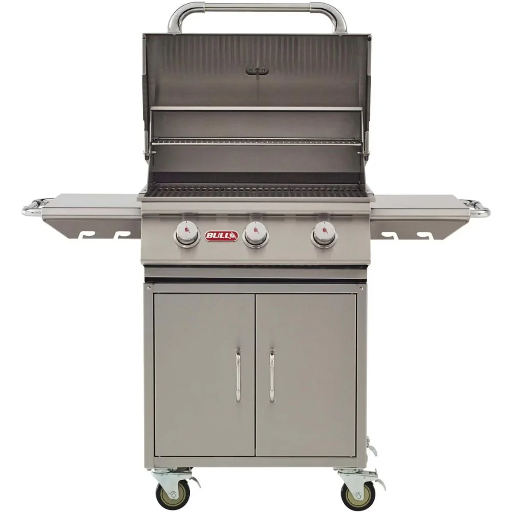 Bull Grills Steer Premium 25-Inch 3-Burner Freestanding Gas Grill - Image 2