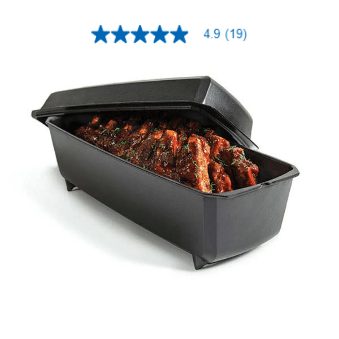 Broil King 69615 Cast Iron Rib Roaster - Image 2