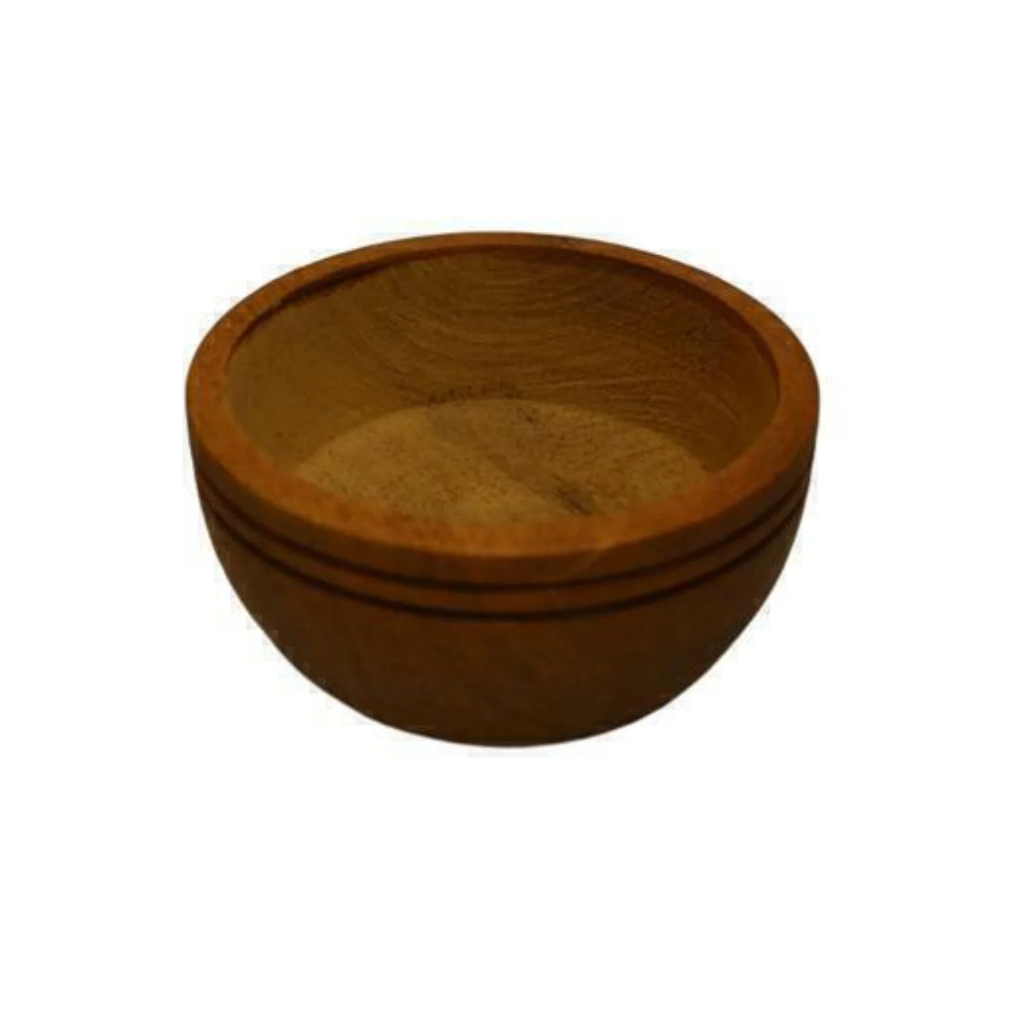 CDF Small 4-Inch Handmade Carob Bowl - Image 3