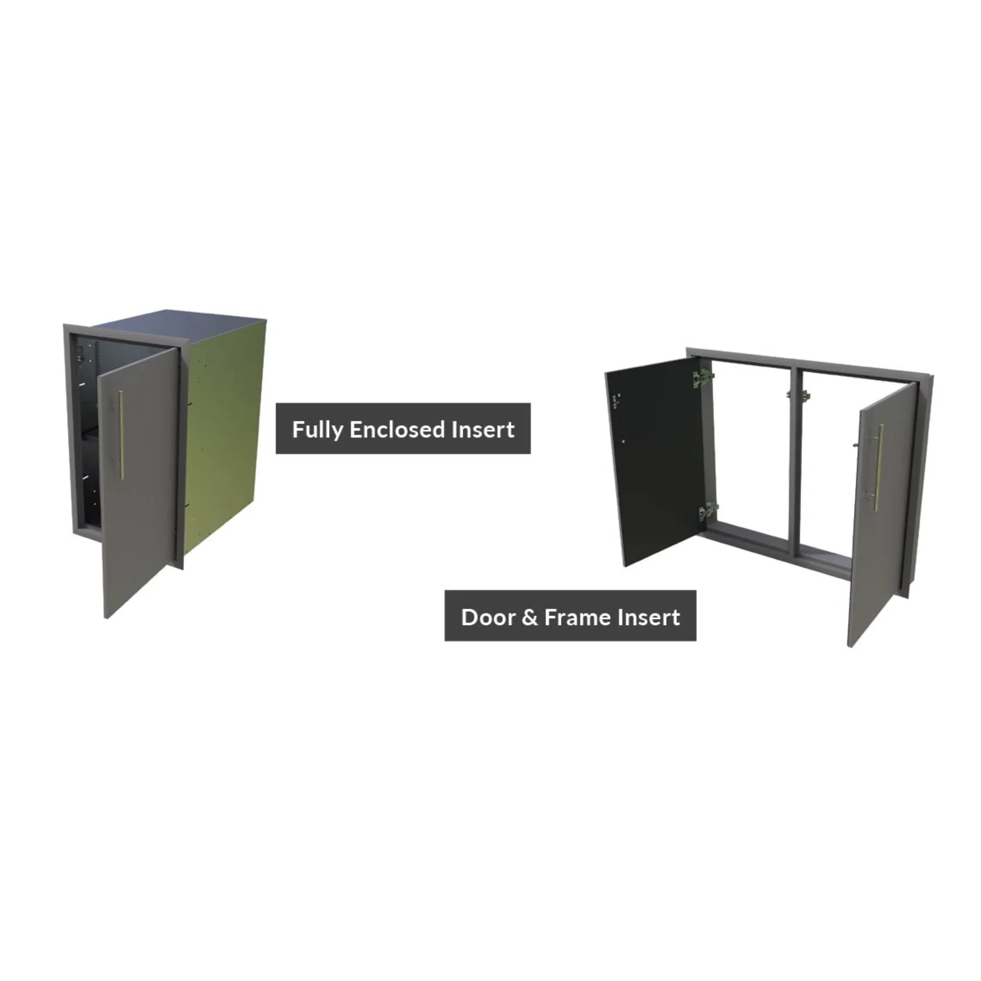 Challenger Designs Canyon 32-Inch Under Grill Cabinet (Door & Frame Only) - Image 2