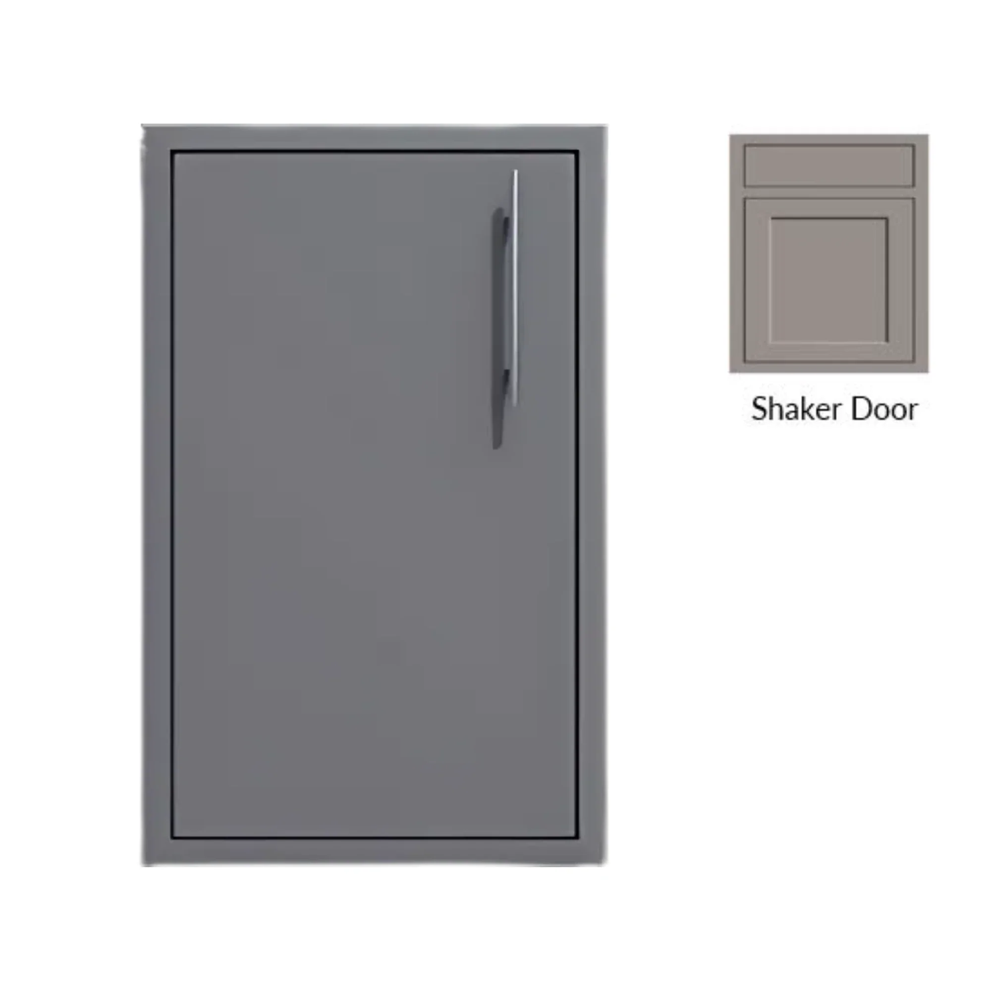 Challenger Designs Canyon Shaker Style 24-Inch Single Access Door - Image 2