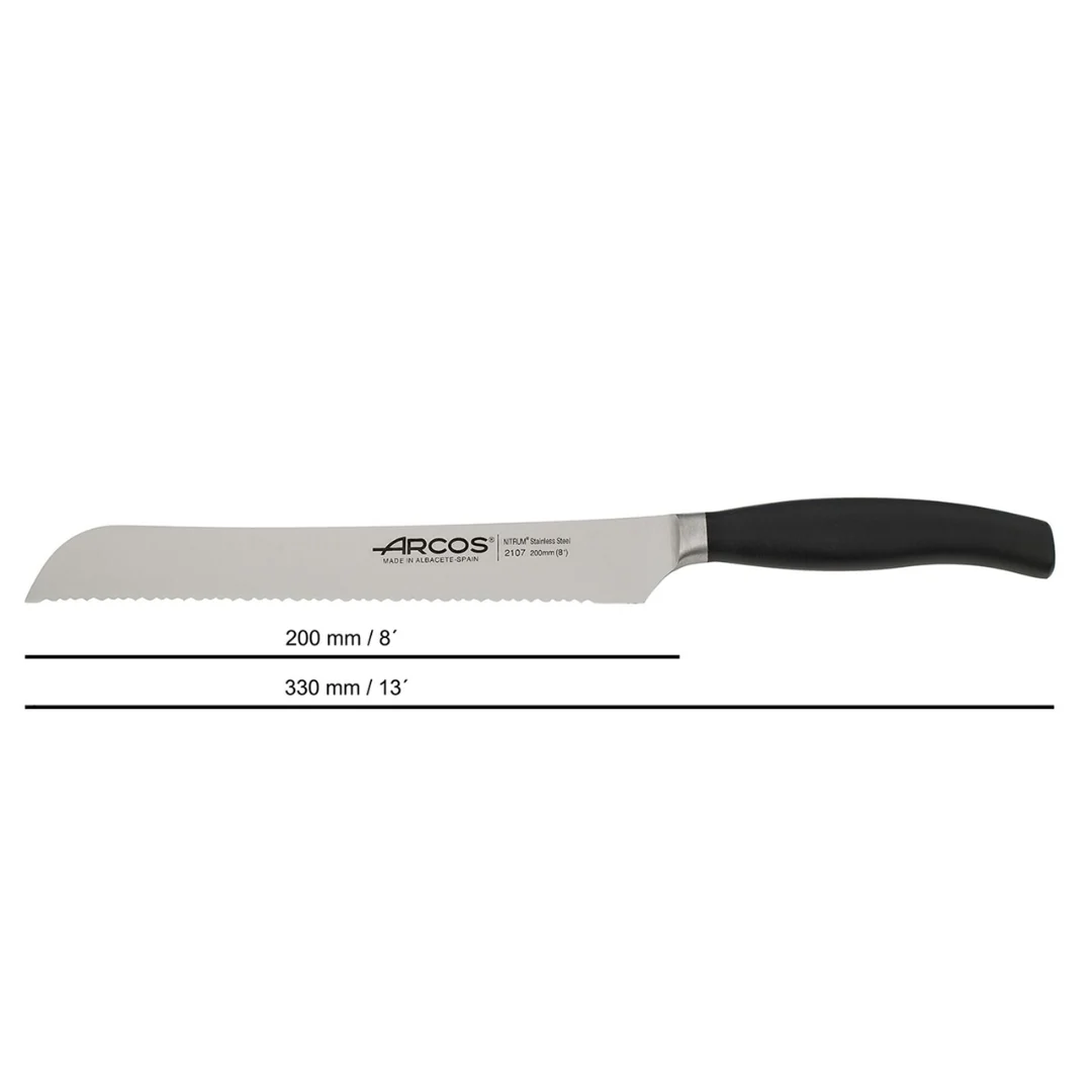 Arcos Clara Series 8" Bread Knife - Image 3