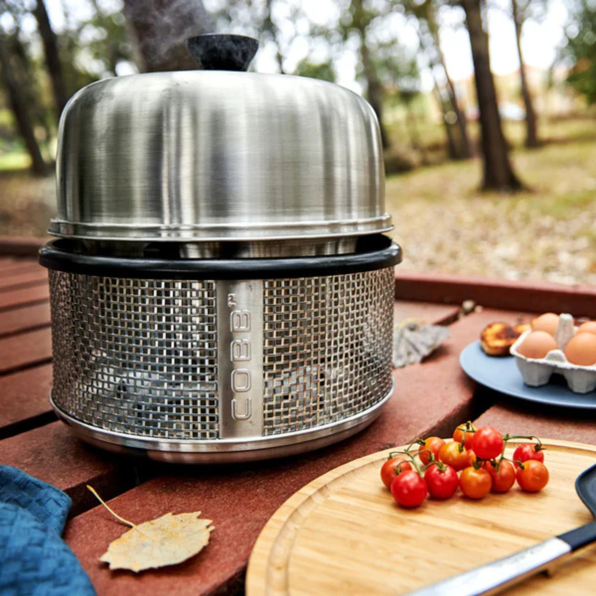 COBB® Premier Air Portable Grill Stainless Steel - Image 4