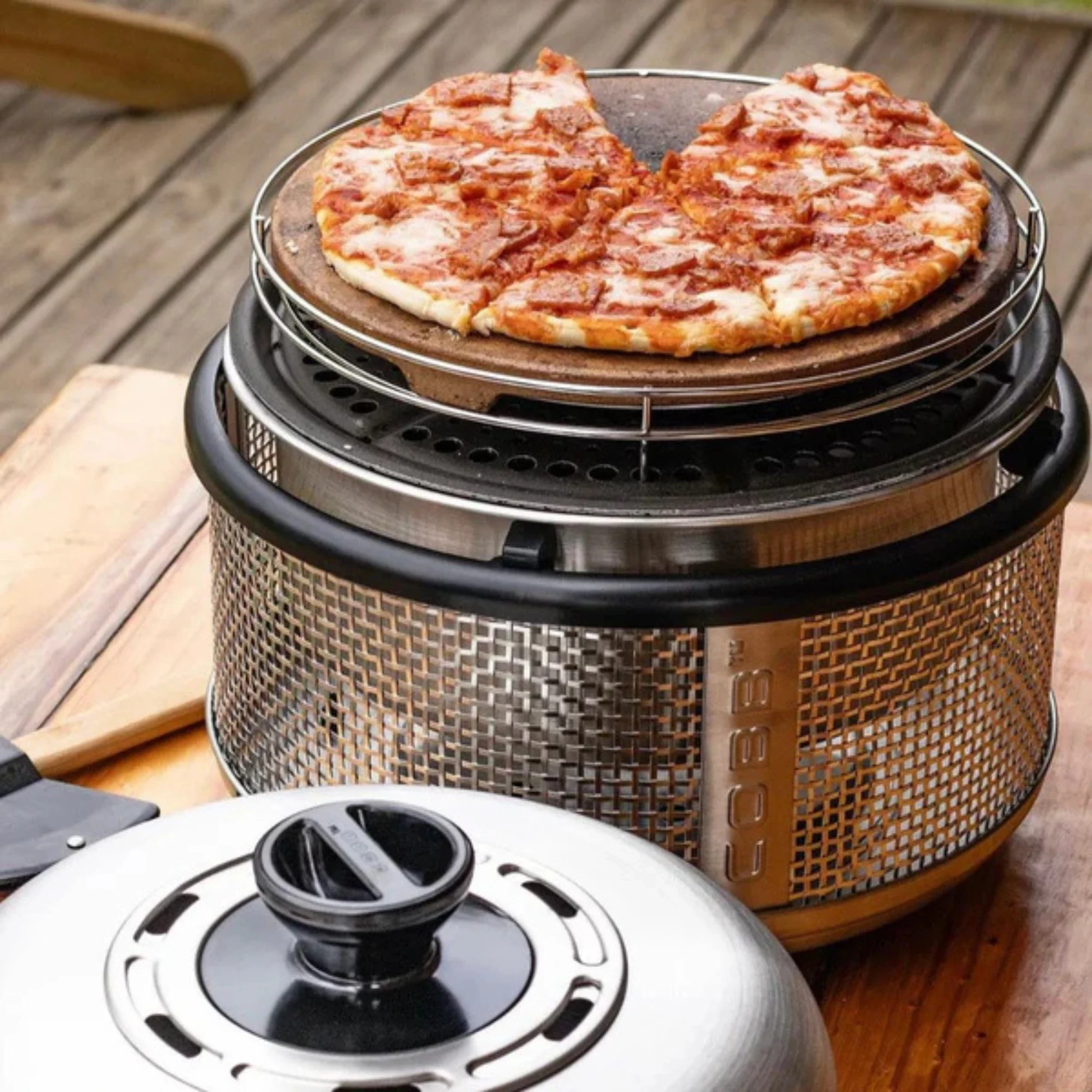 COBB Pizza Stone - High-Heat Cordierite for COBB Grills - Image 3