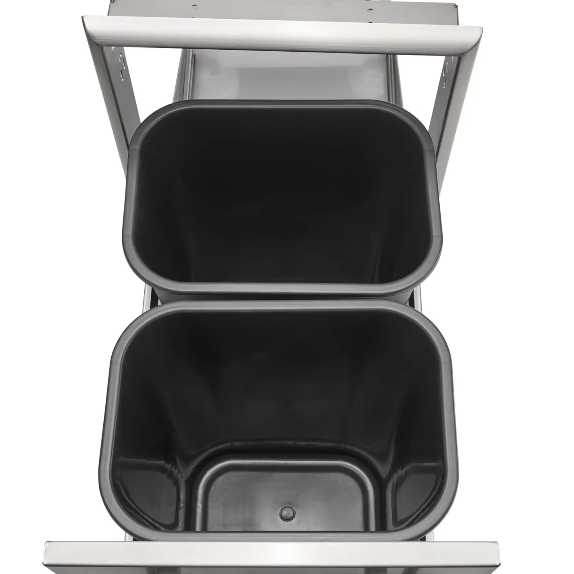 Coyote 18-Inch Front to Back Double Trash / Recycle Bin - Image 3