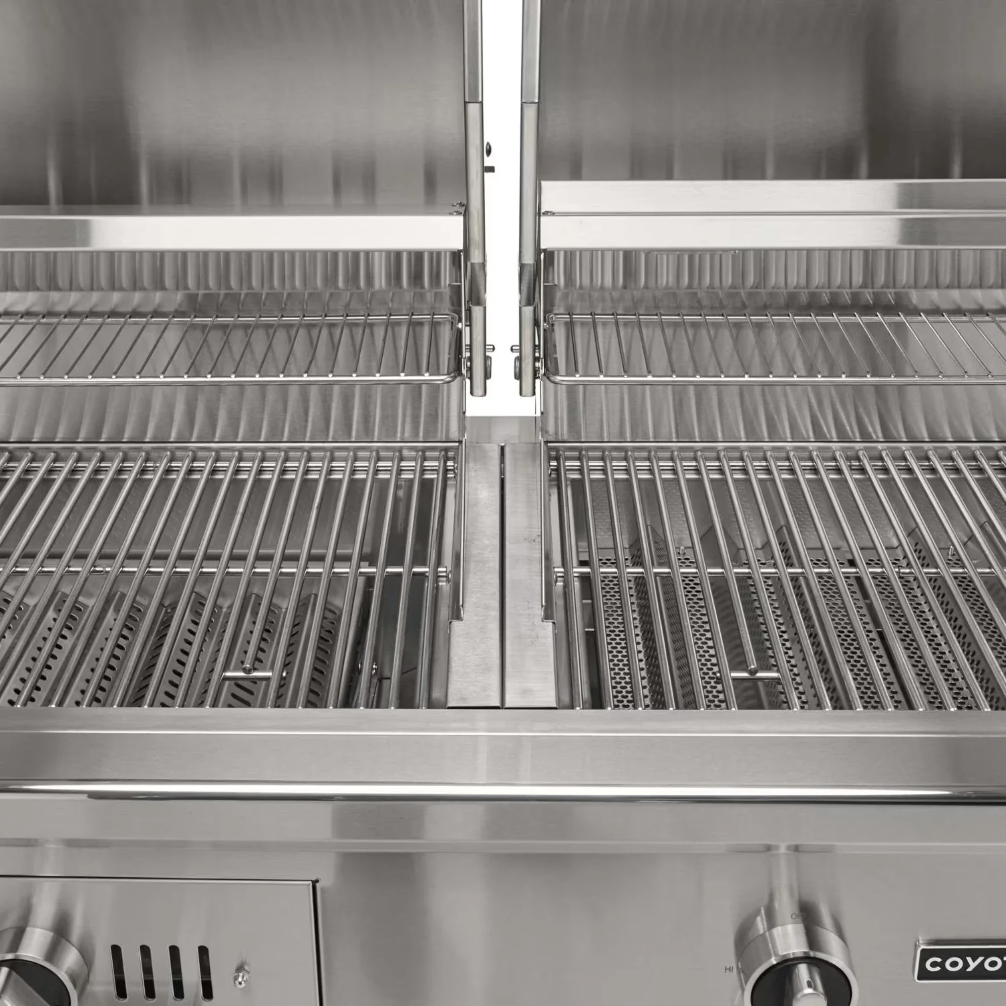 Coyote 50-Inch Built-In Gas/Charcoal Hybrid Grill - Image 2