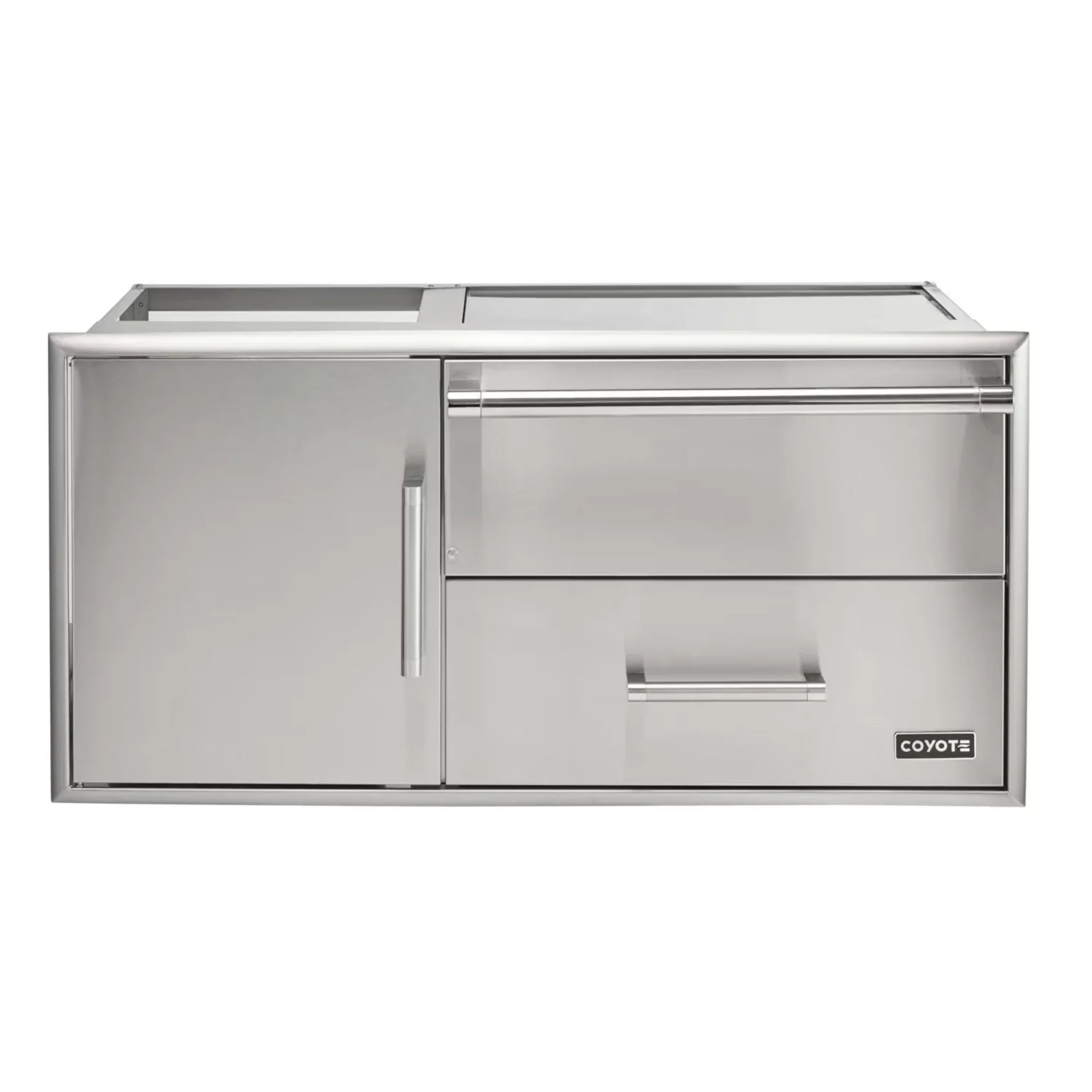 Coyote C3-CDWD 42-Inch Warming Drawer & Door Combo