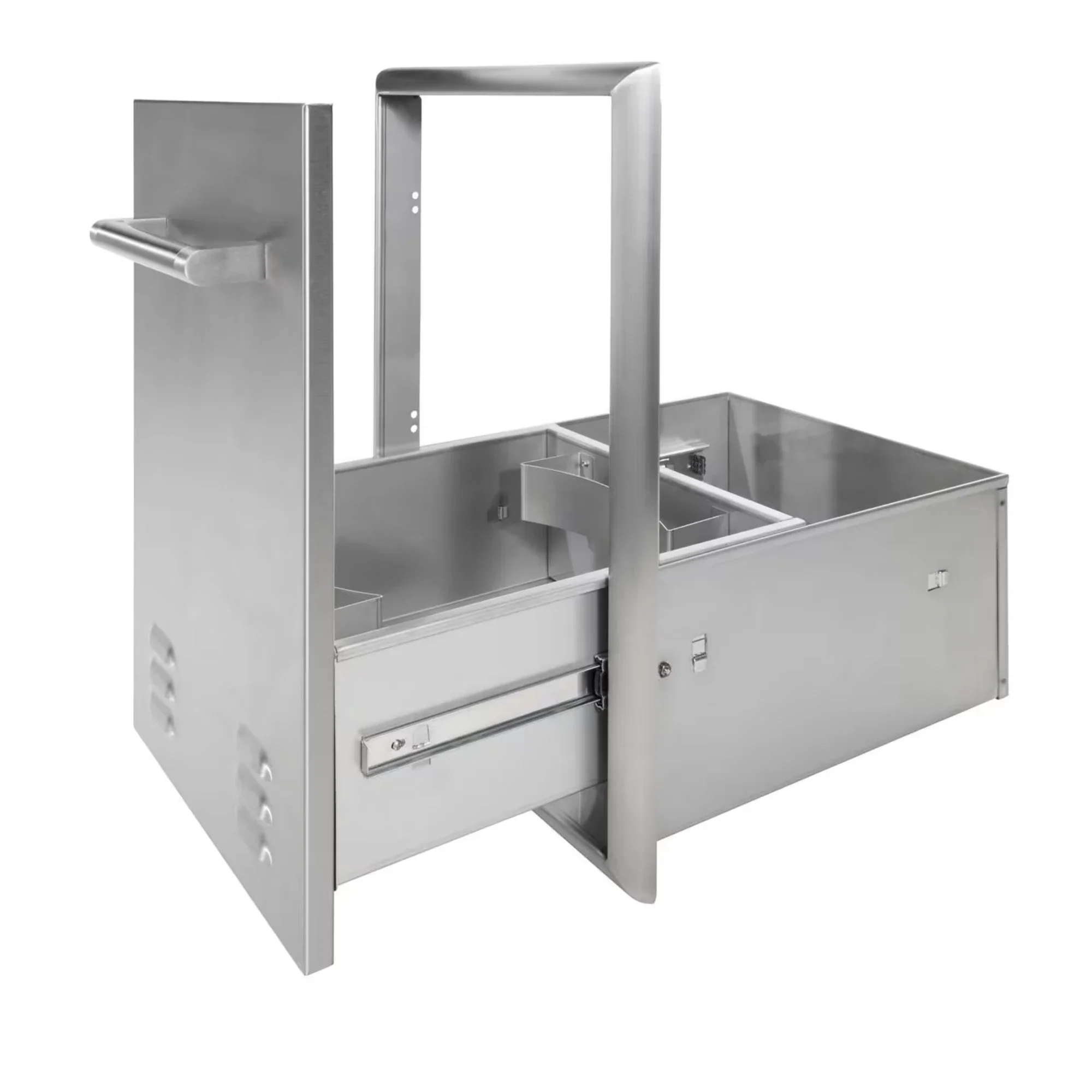 Coyote C3-POD 18-Inch Trash Bin/Propane Tank Drawer - Image 2