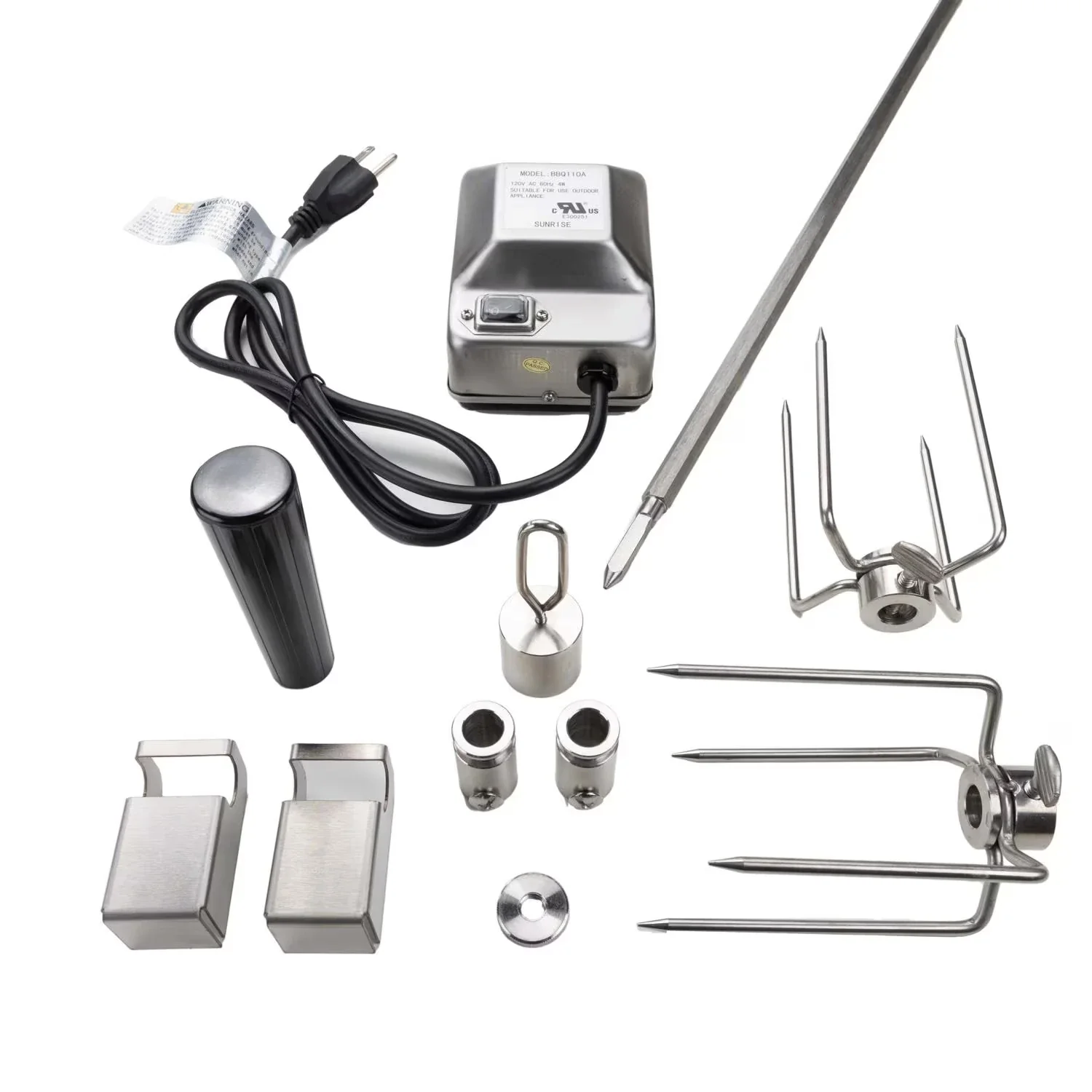 Coyote C3ROT34 Rotisserie Kit For 34-Inch Grills