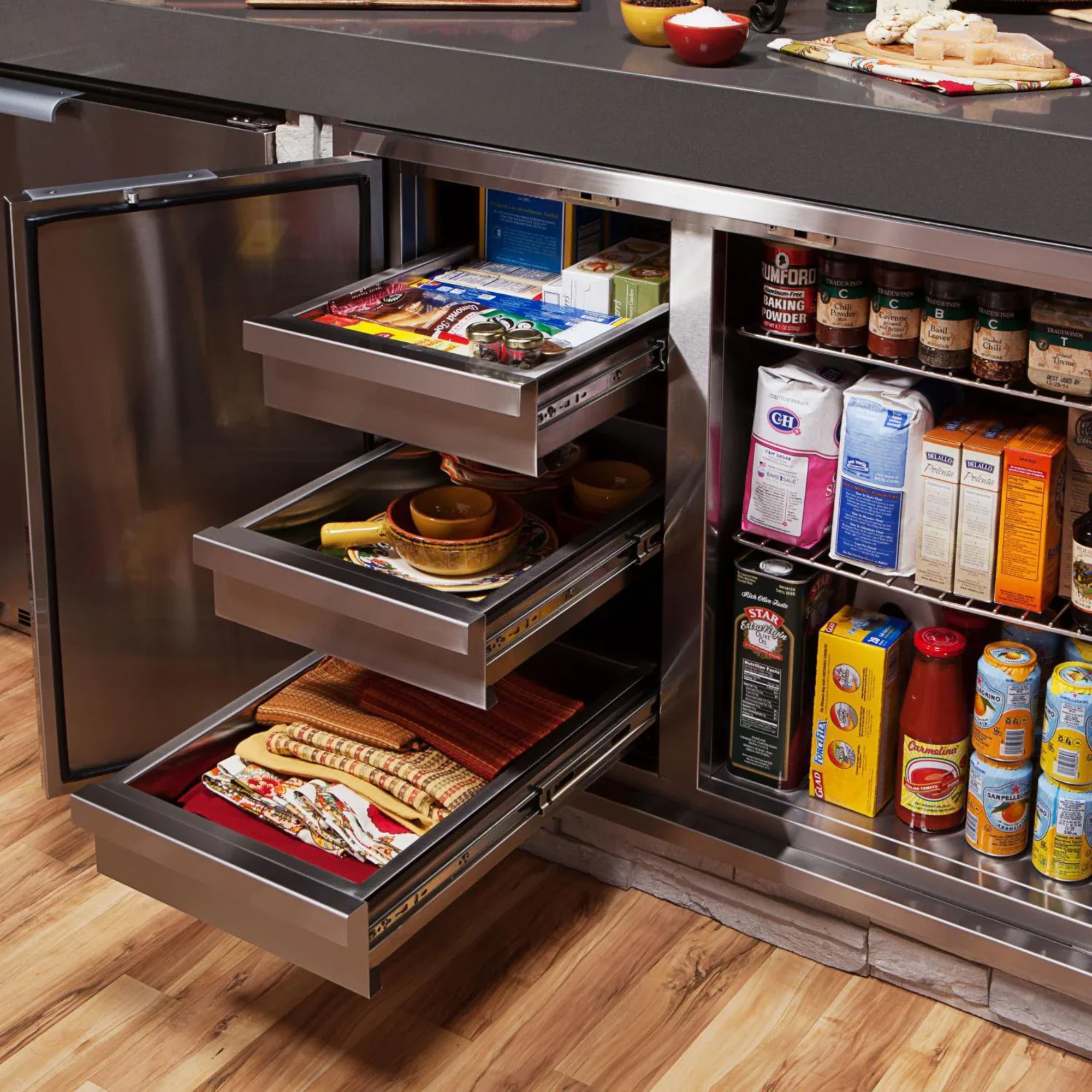 DCS 42-Inch Sealed Water Resistant Dry Storage Pantry w/ Soft Close - Image 3