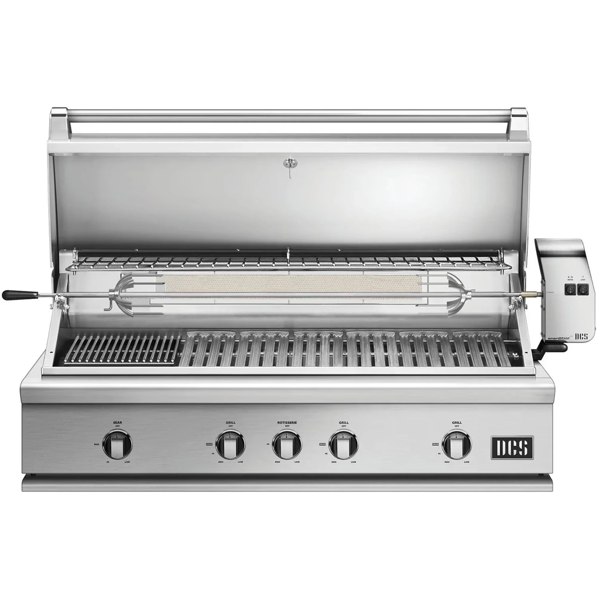 DCS Series 7 48-Inch Built-In Gas Grill w/ Rotisserie & Infrared Burner - Image 2