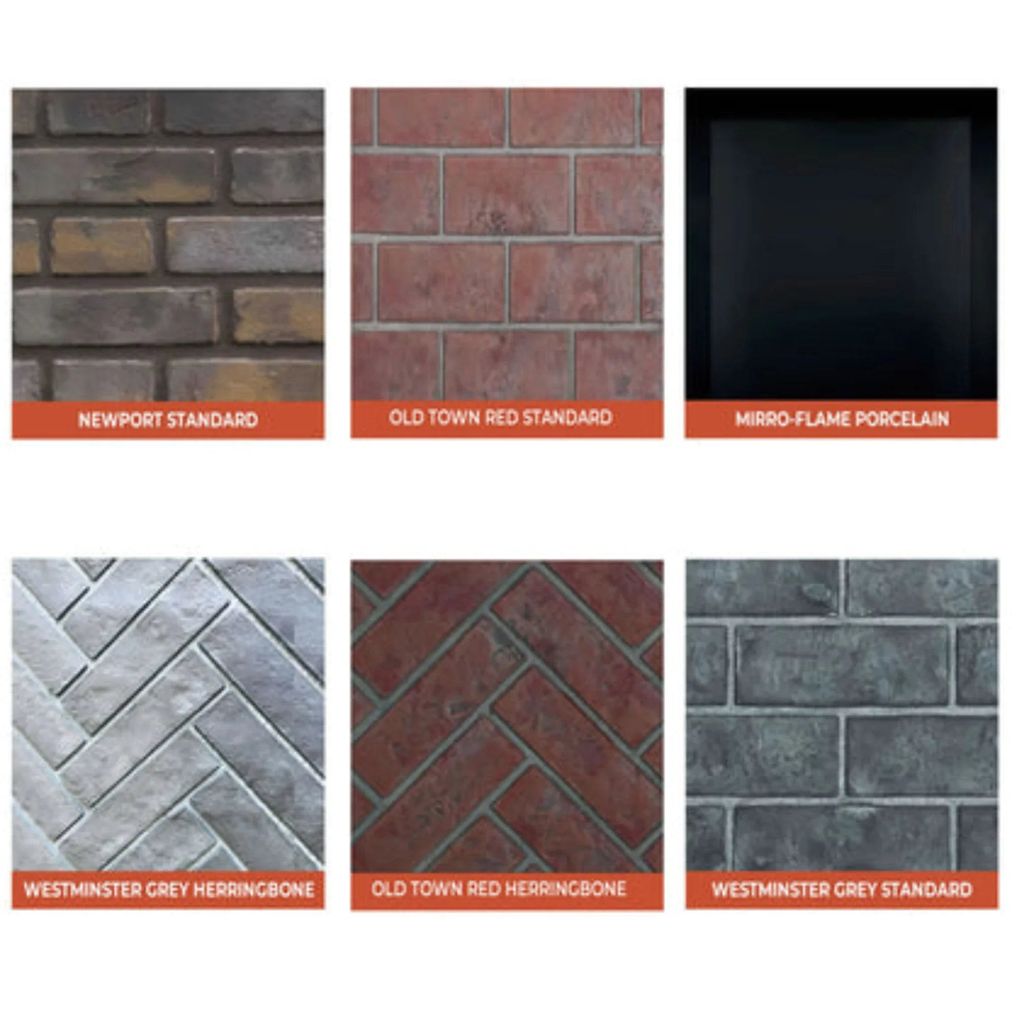 Napoleon Decorative Panels Newport Standard Brick for AX42-1 - Image 2