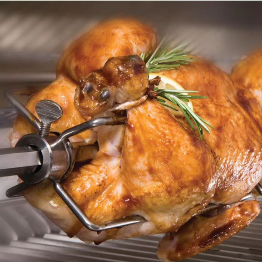Delta Heat 32-Inch 3-Burner Built-In Gas Grill w/ Infrared Rotisserie Burner - Image 7