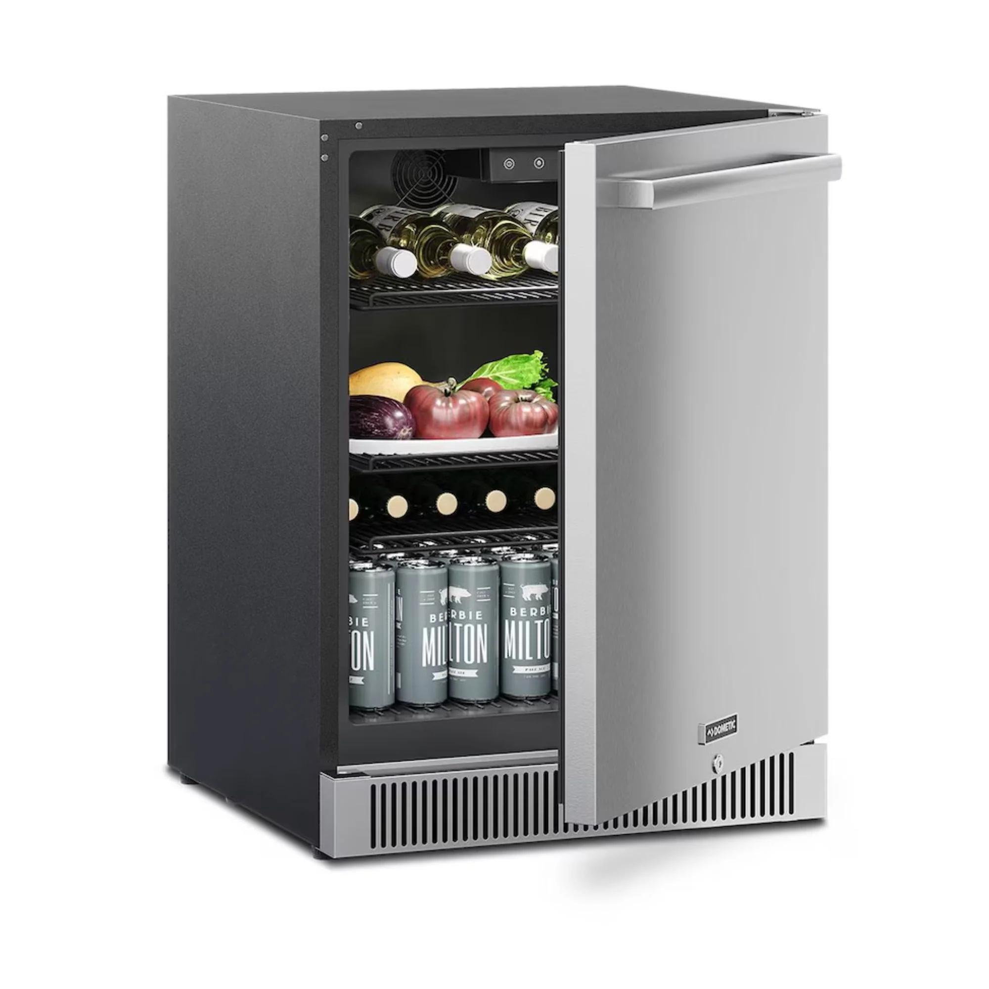 Dometic D-Series 24-Inch Reversible Hinge Refrigerator W/ Lock - Image 3