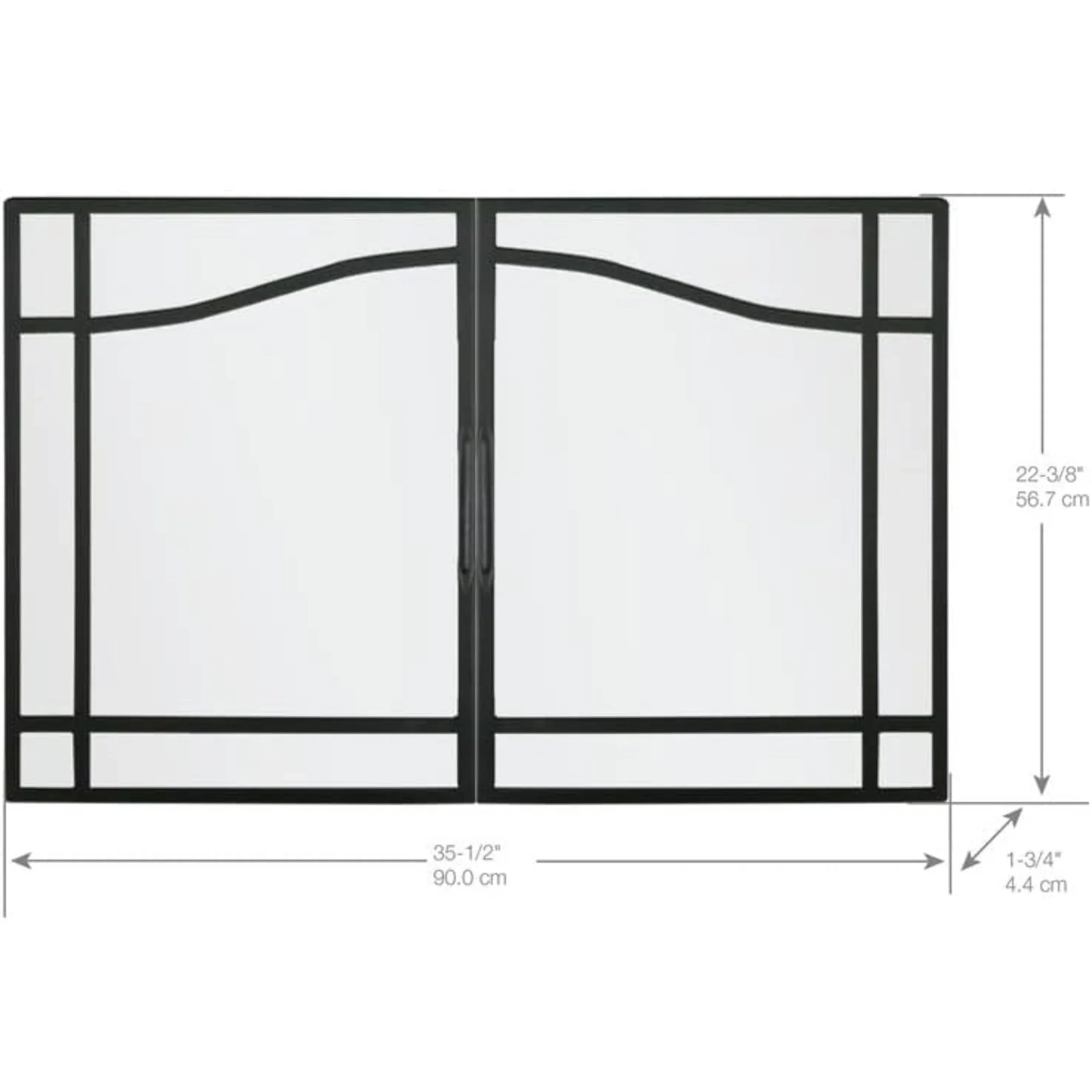 Dimplex BF Series Glass Swing Door Kit for Model BF39STP - Image 3