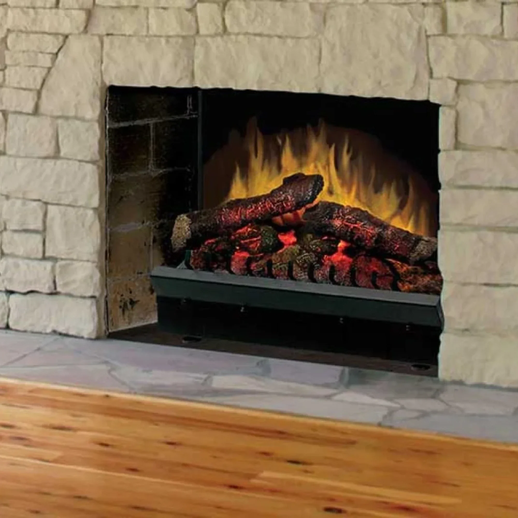 Dimplex Deluxe 23 Inch Log Set Electric Fireplace Insert - Image 2