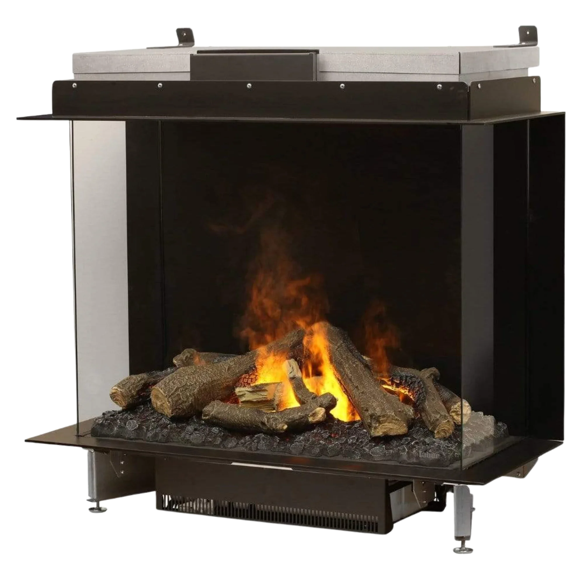 Dimplex Faber E-Matrix 3-Sided Built-In Water Vapor Electric Fireplace - Image 4