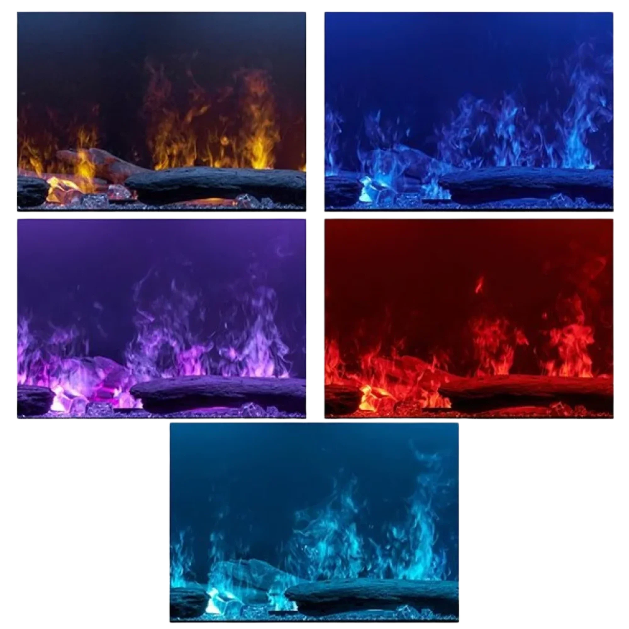 Dimplex Opti-Myst 86 Inch Linear Built-In Electric Fireplace - Image 9