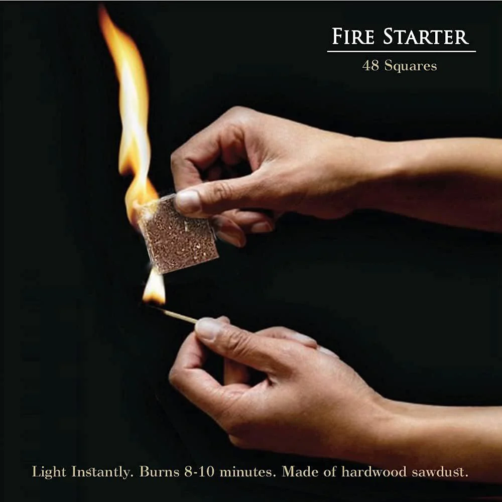 Humos Natural Fire Starter, 48 pcs Pack - Image 4